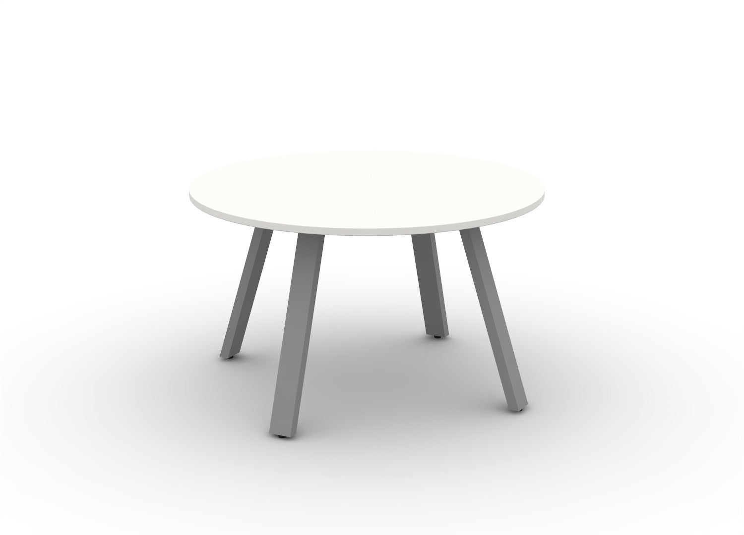 Round Angled-Leg Table