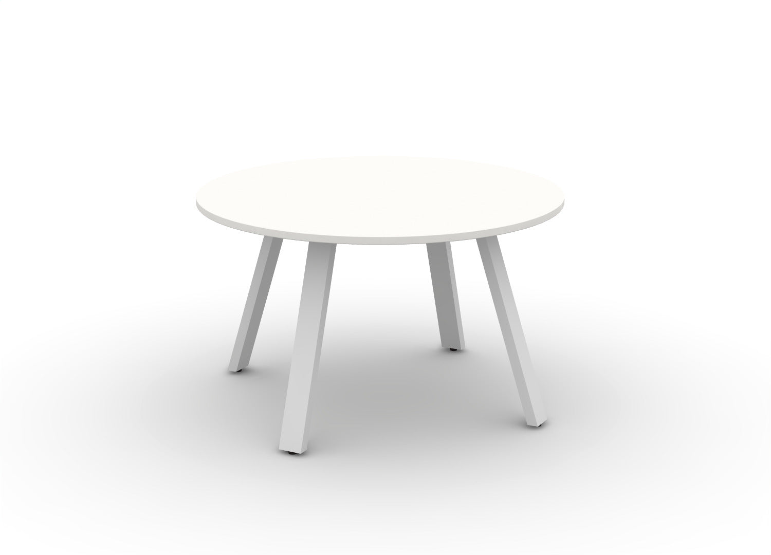 Round Angled-Leg Table