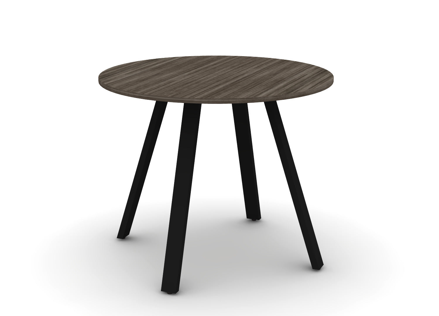 Round Angled-Leg Table - Standing Height