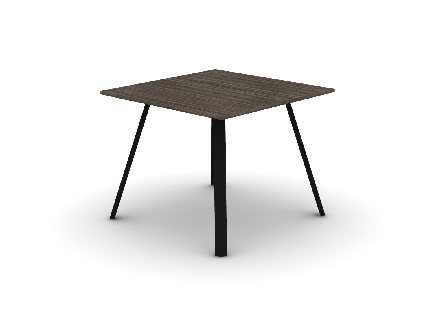 Square Angled-Leg Table - Standing-Height