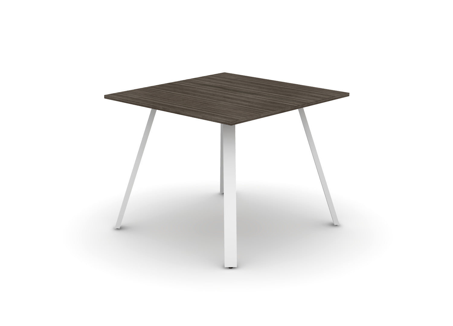 Square Angled-Leg Table - Standing-Height