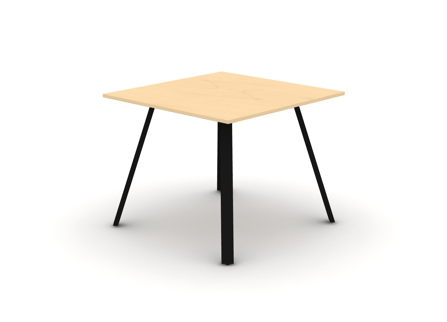 Square Angled-Leg Table - Standing-Height