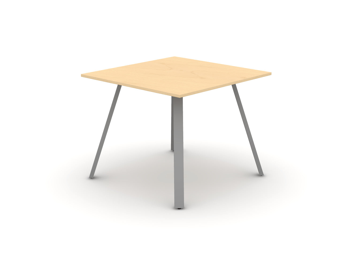 Square Angled-Leg Table - Standing-Height