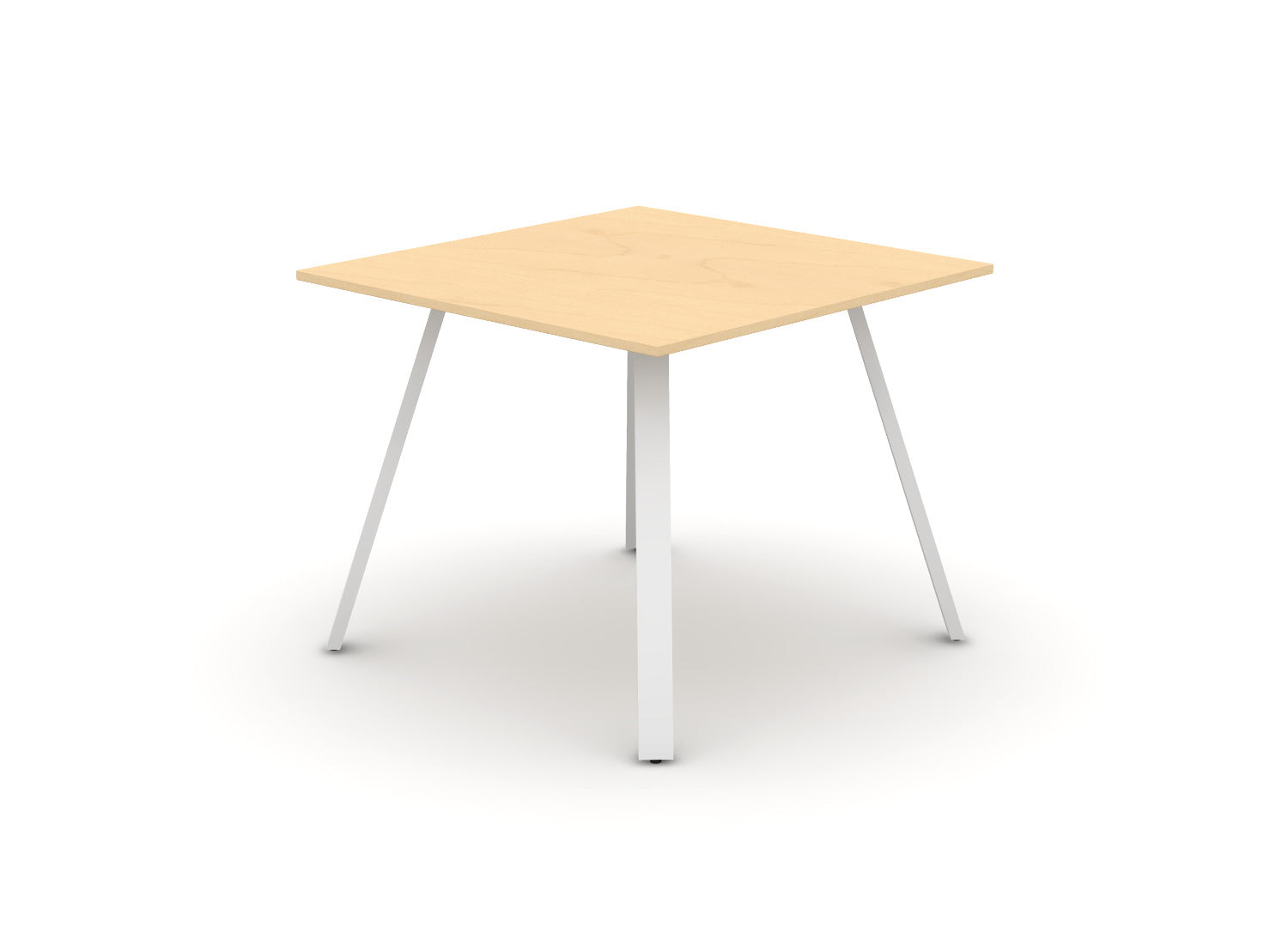 Square Angled-Leg Table - Standing-Height