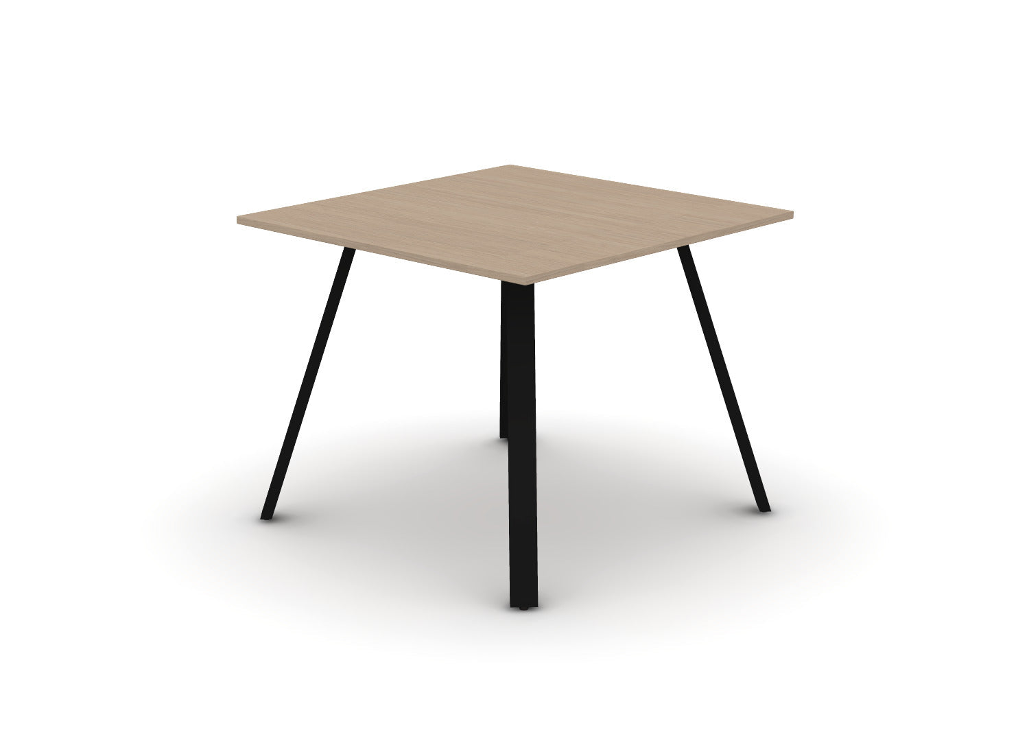 Square Angled-Leg Table - Standing-Height