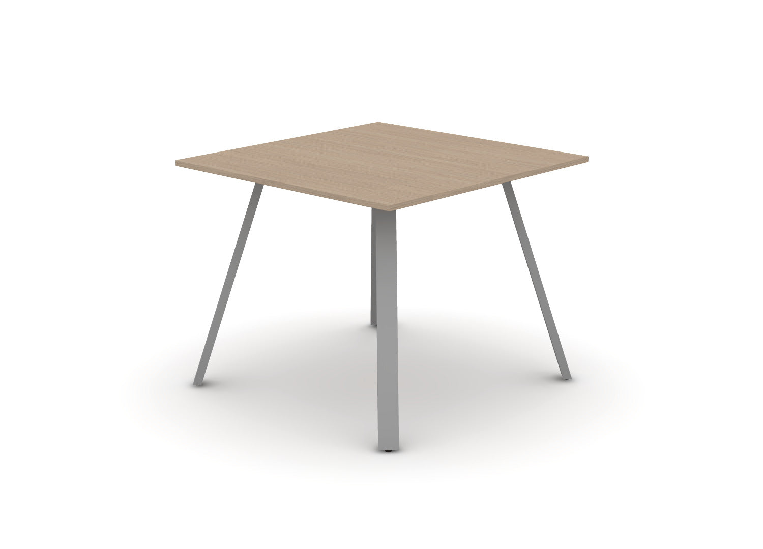 Square Angled-Leg Table - Standing-Height