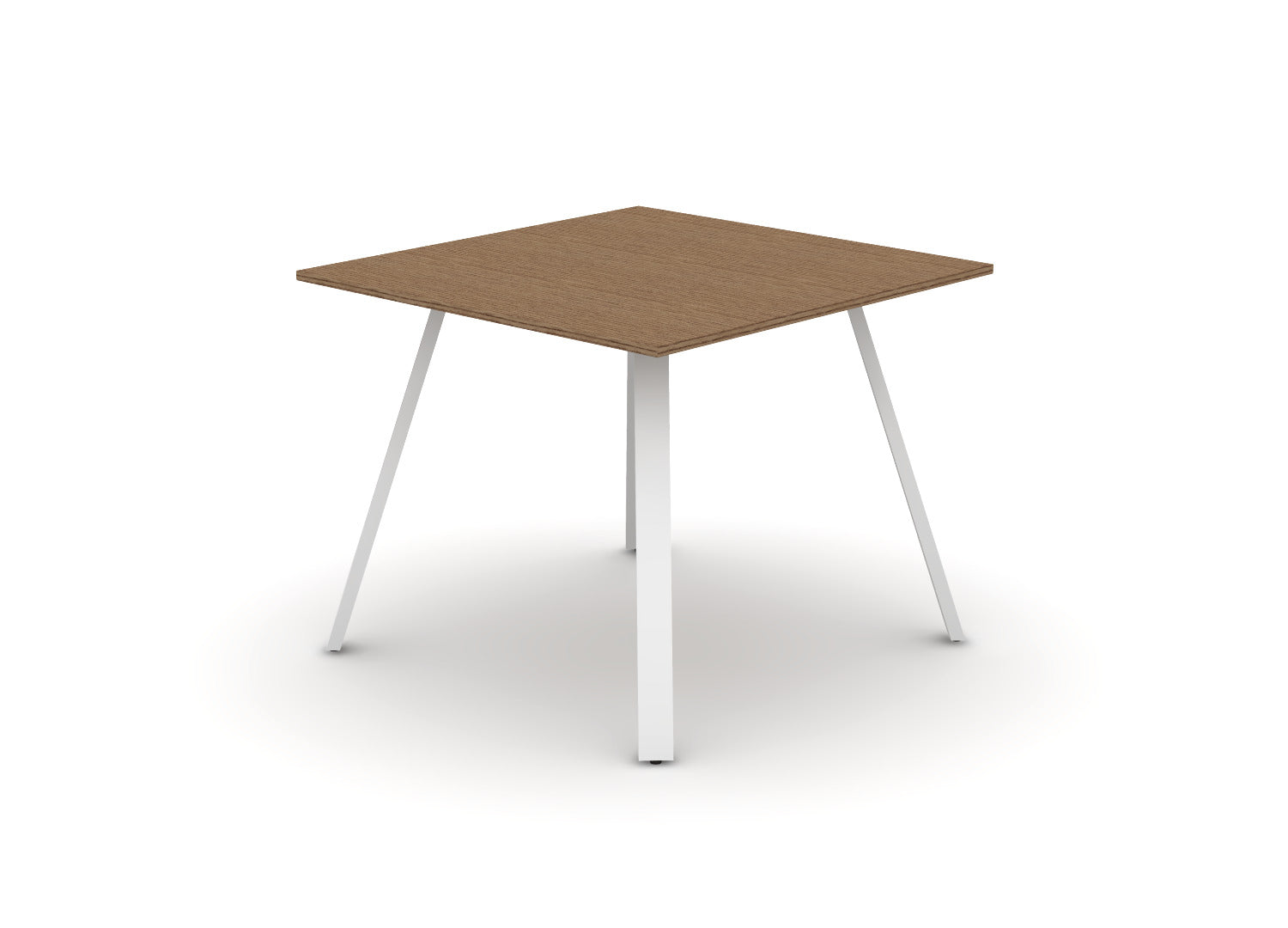 Square Angled-Leg Table - Standing-Height