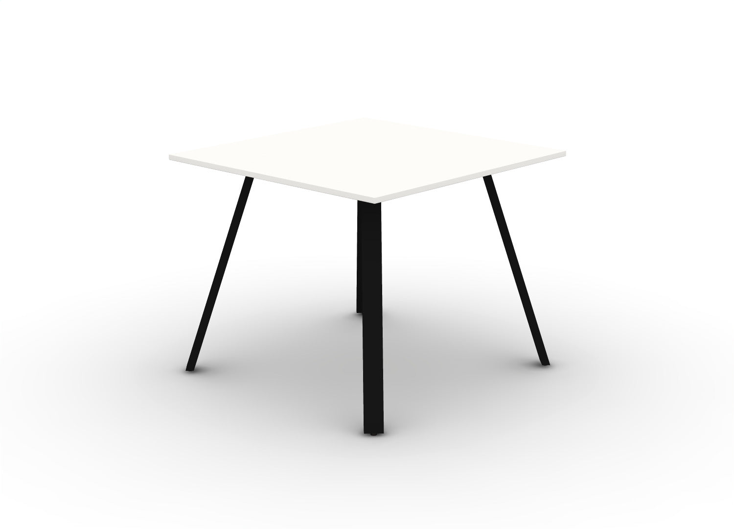 Square Angled-Leg Table - Standing-Height