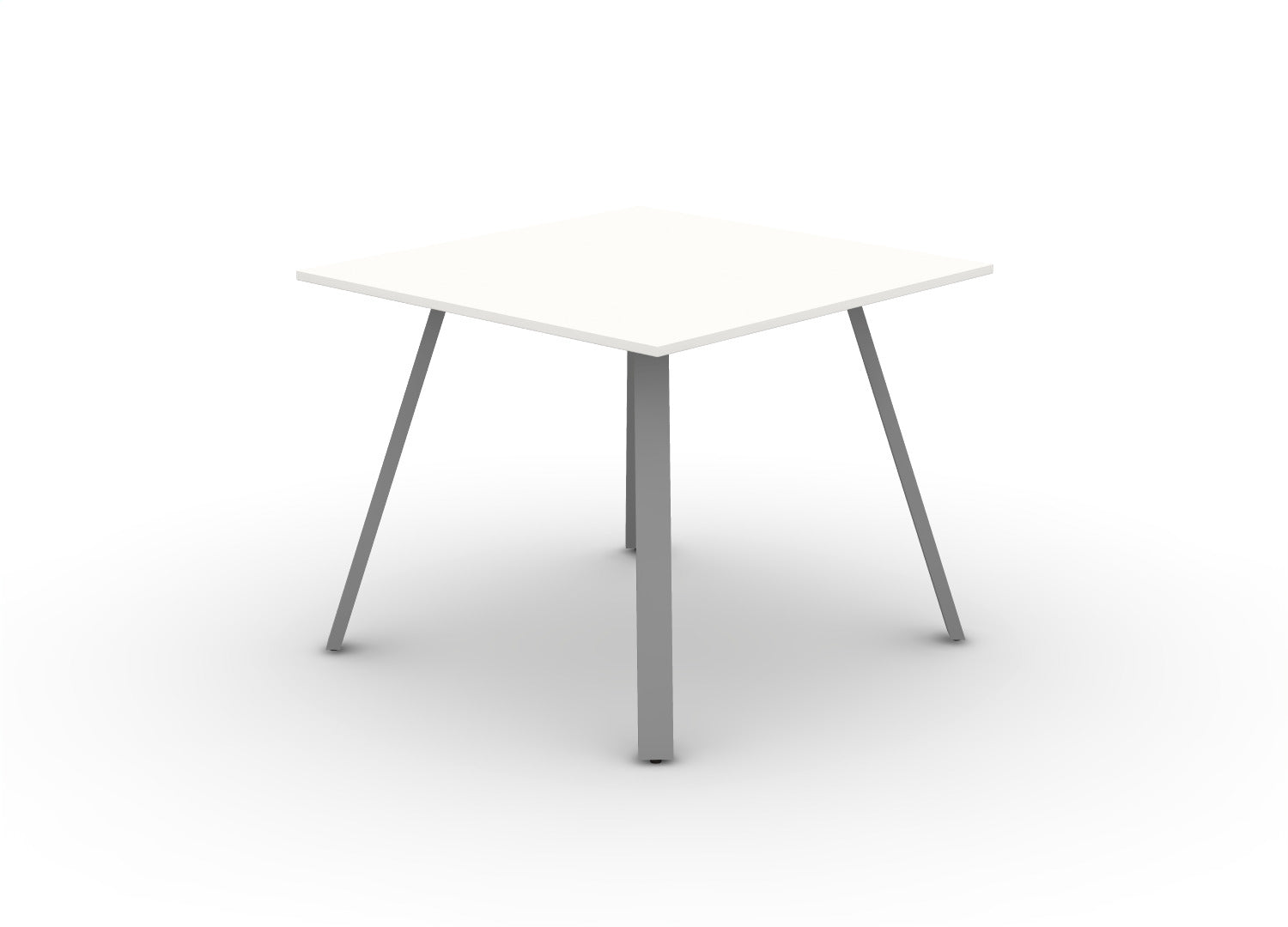 Square Angled-Leg Table - Standing-Height