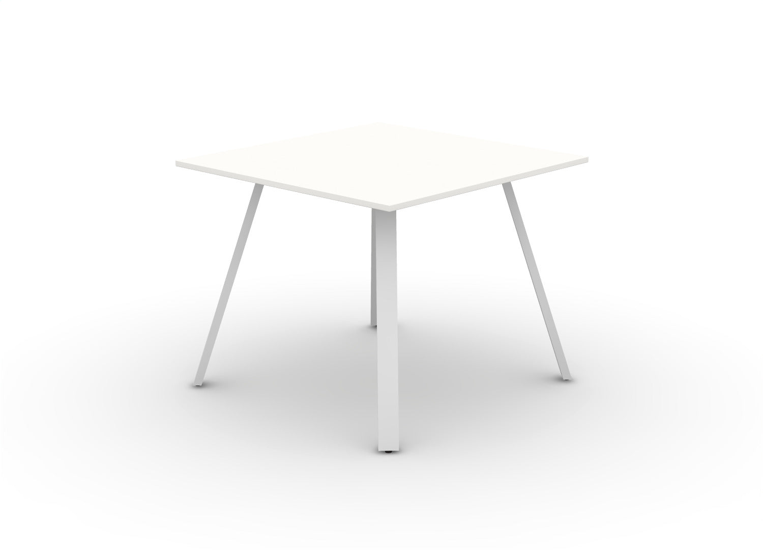 Square Angled-Leg Table - Standing-Height