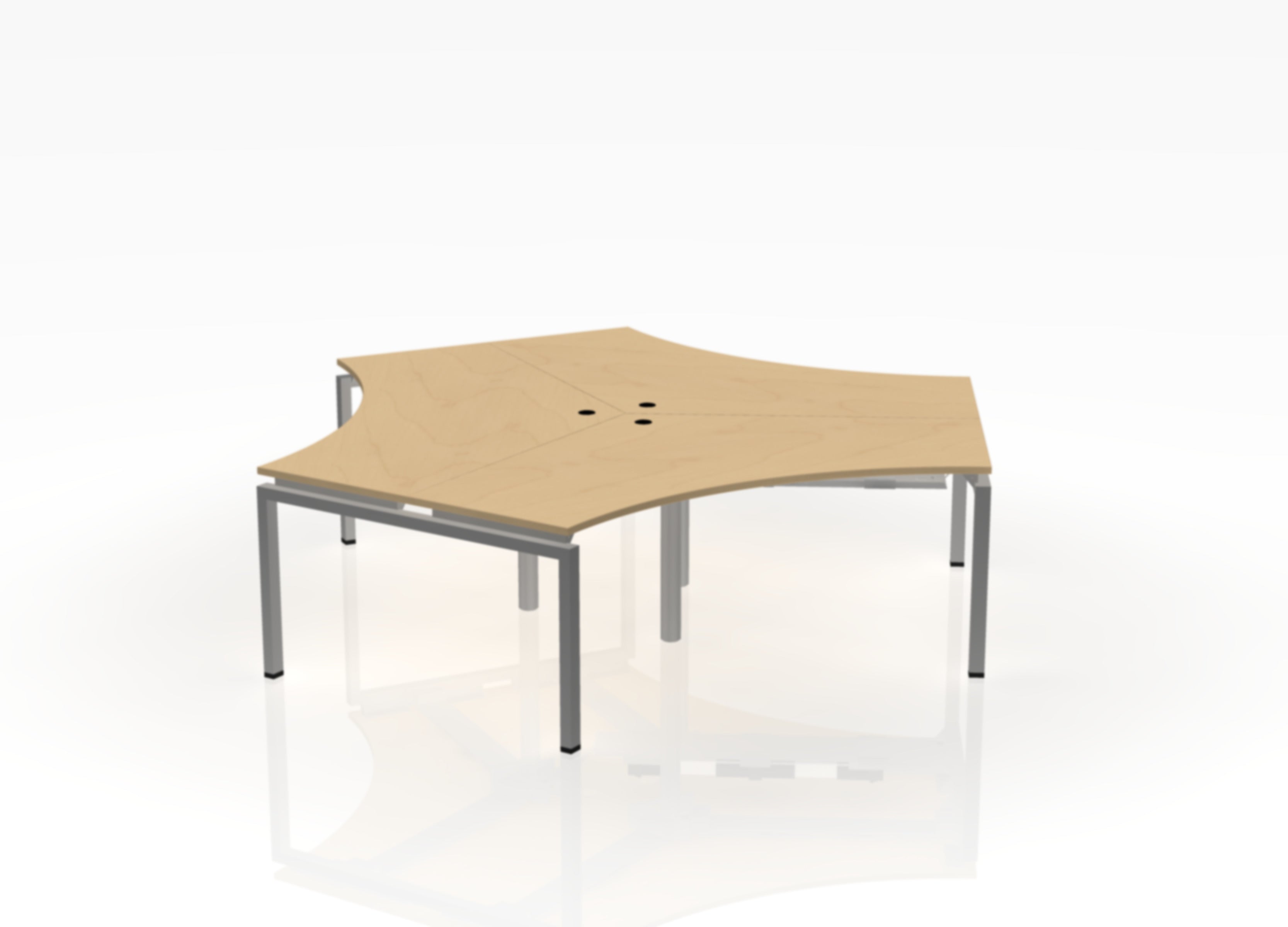 120 Blade Desk - Pod of 3