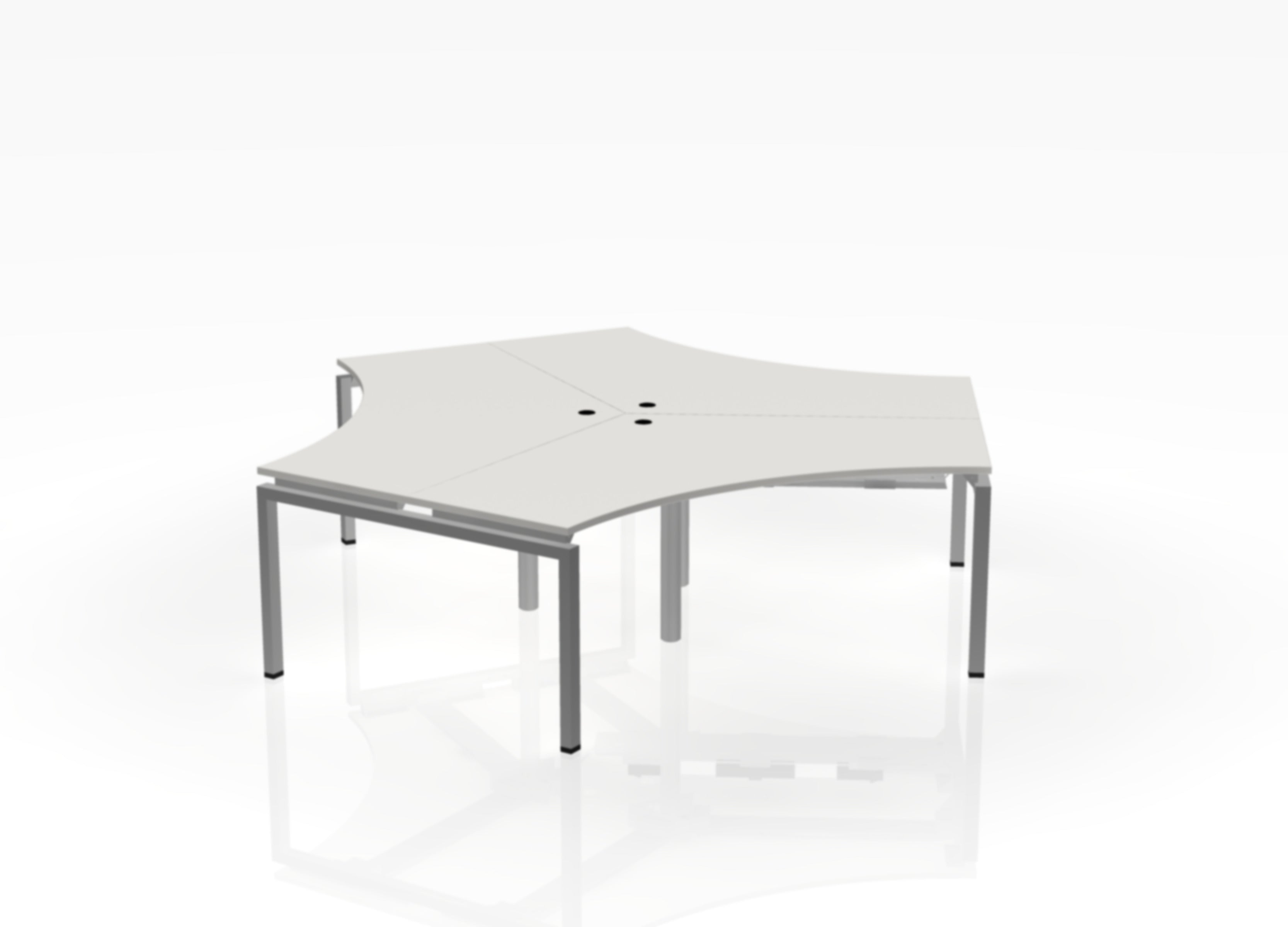 120 Blade Desk - Pod of 3