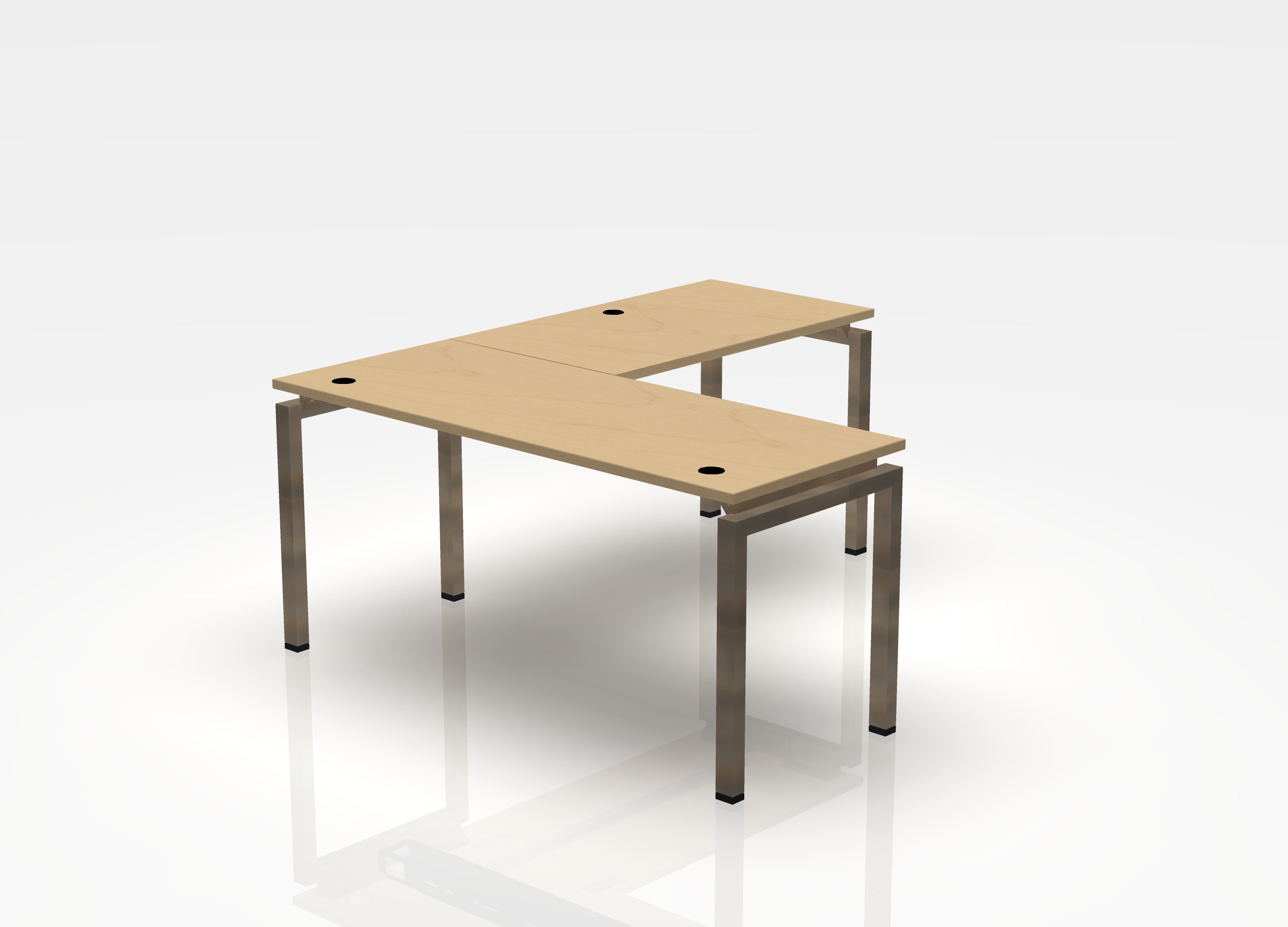 Blade Desk L-Shape - Left Return