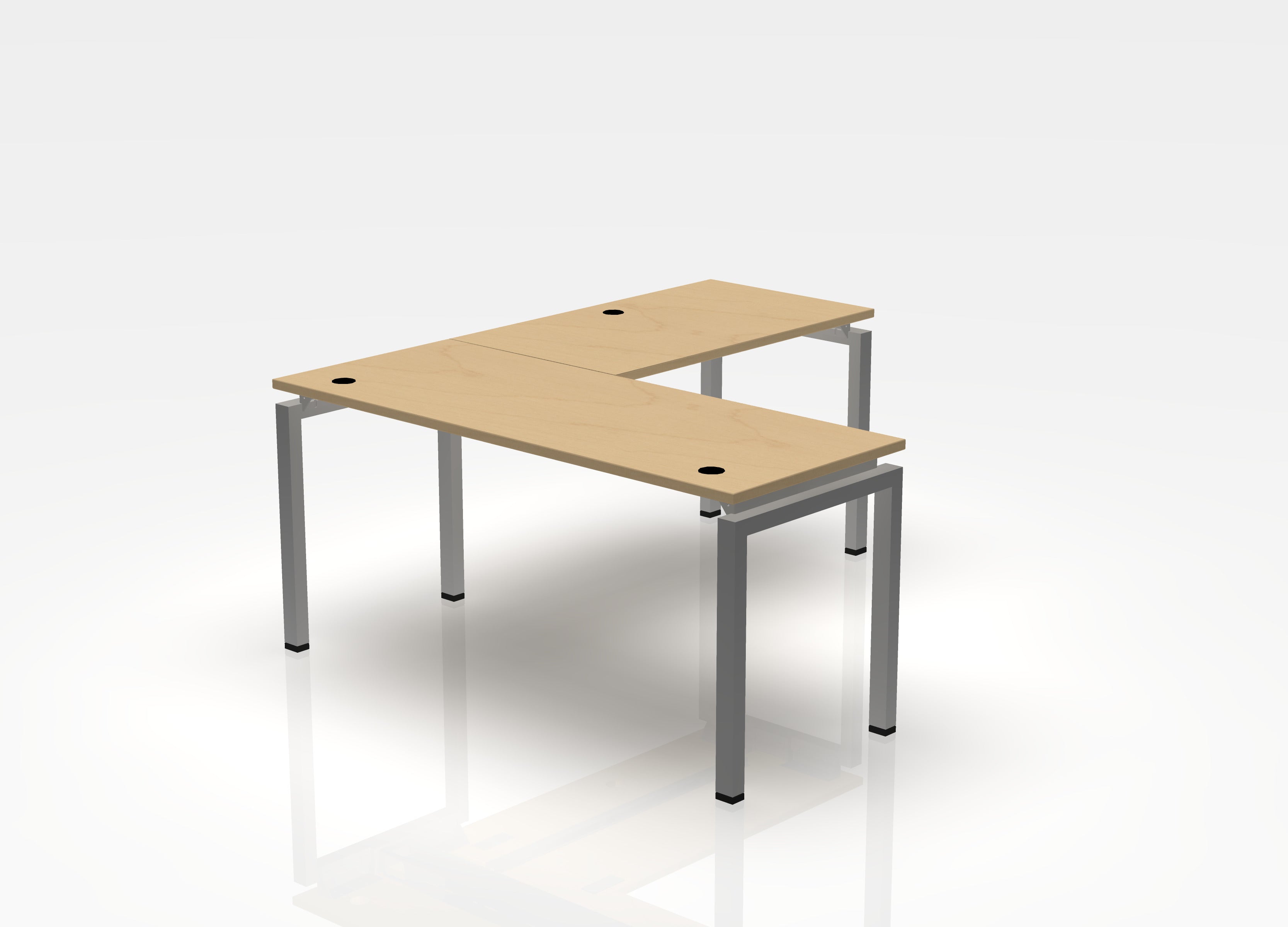 Blade Desk L-Shape - Right Return