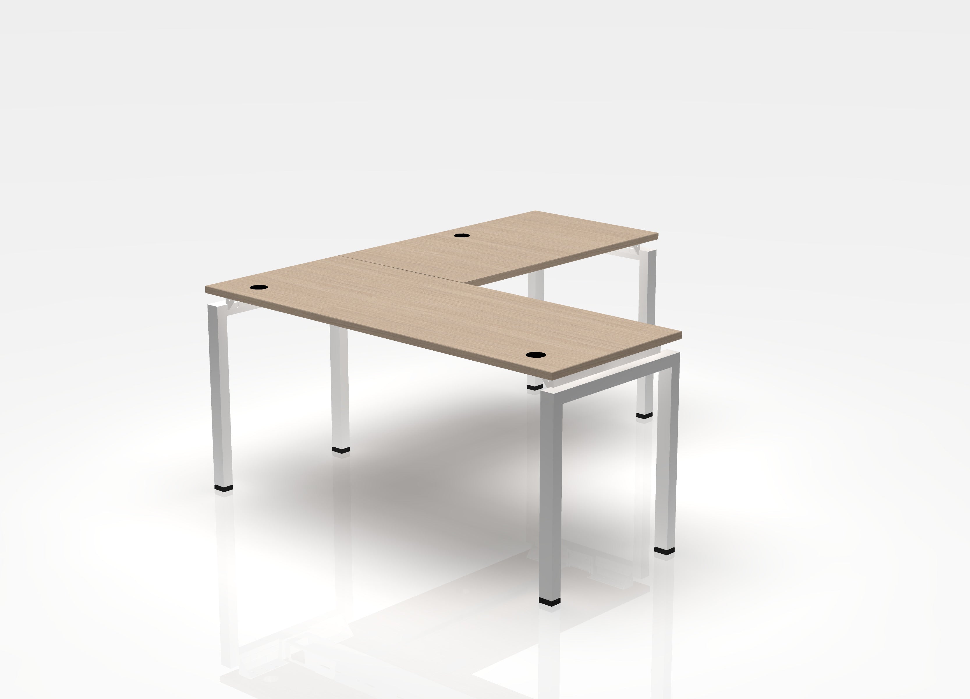 Blade Desk L-Shape - Right Return