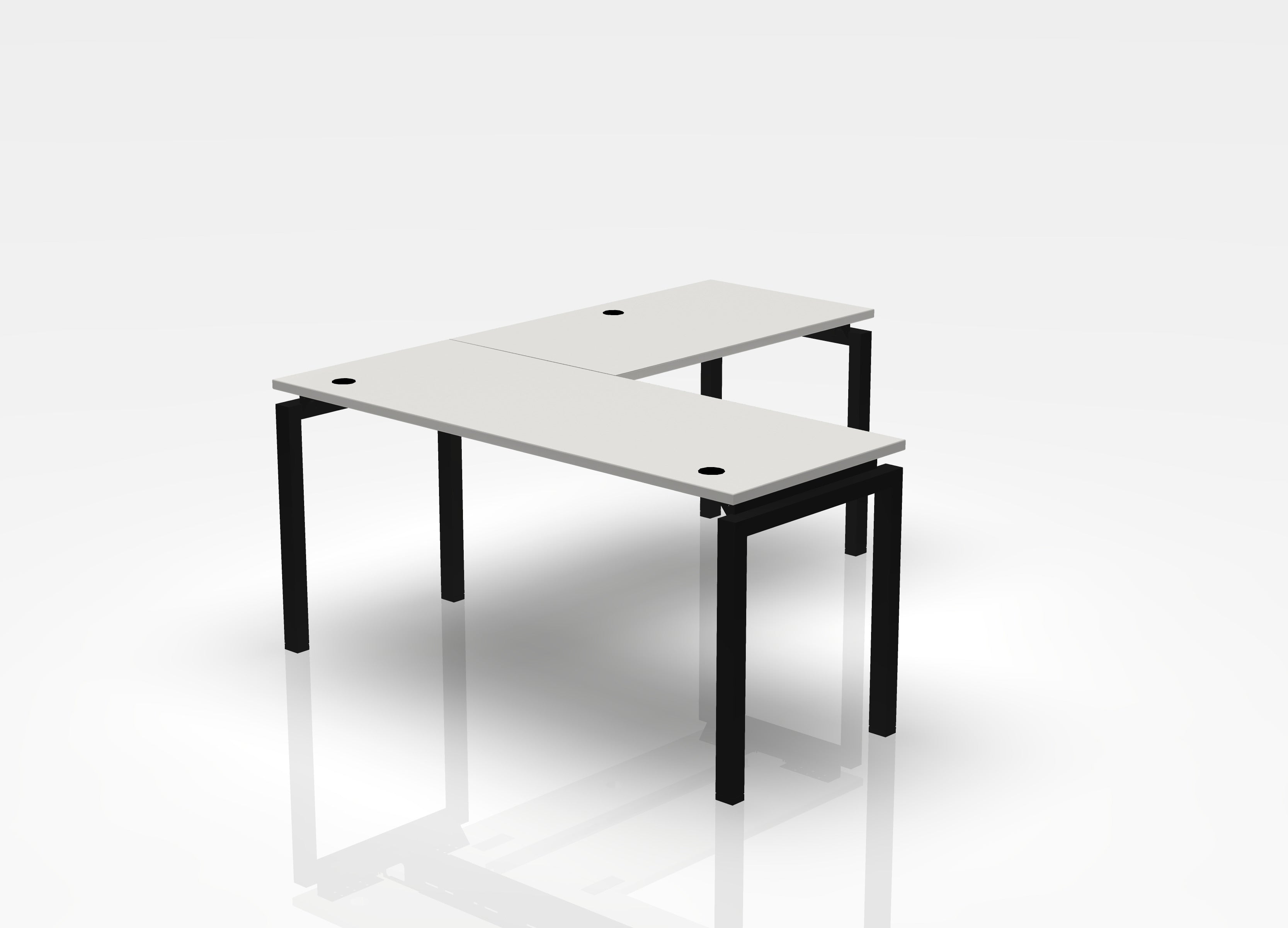 Blade Desk L-Shape - Right Return