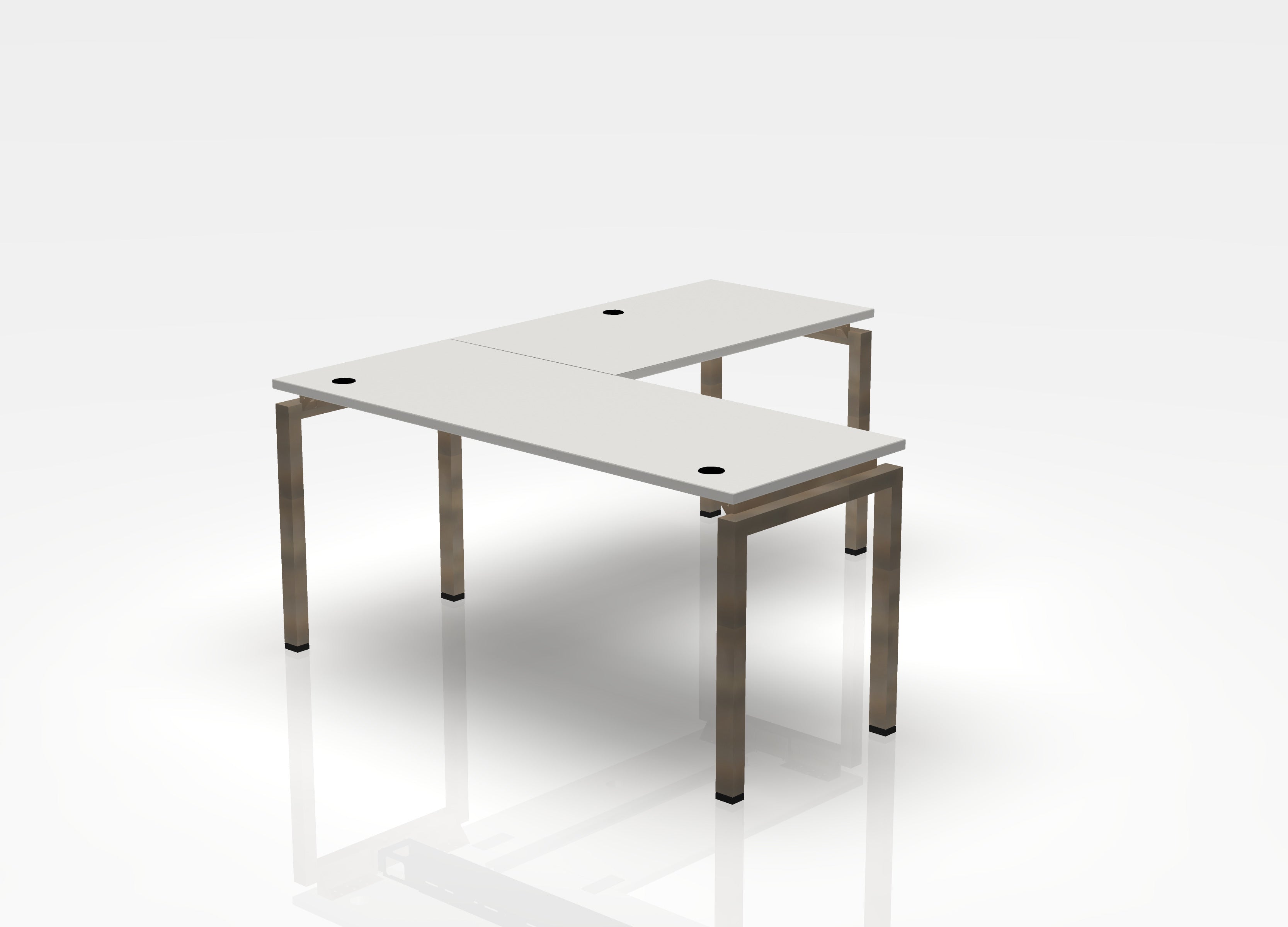 Blade Desk L-Shape - Right Return