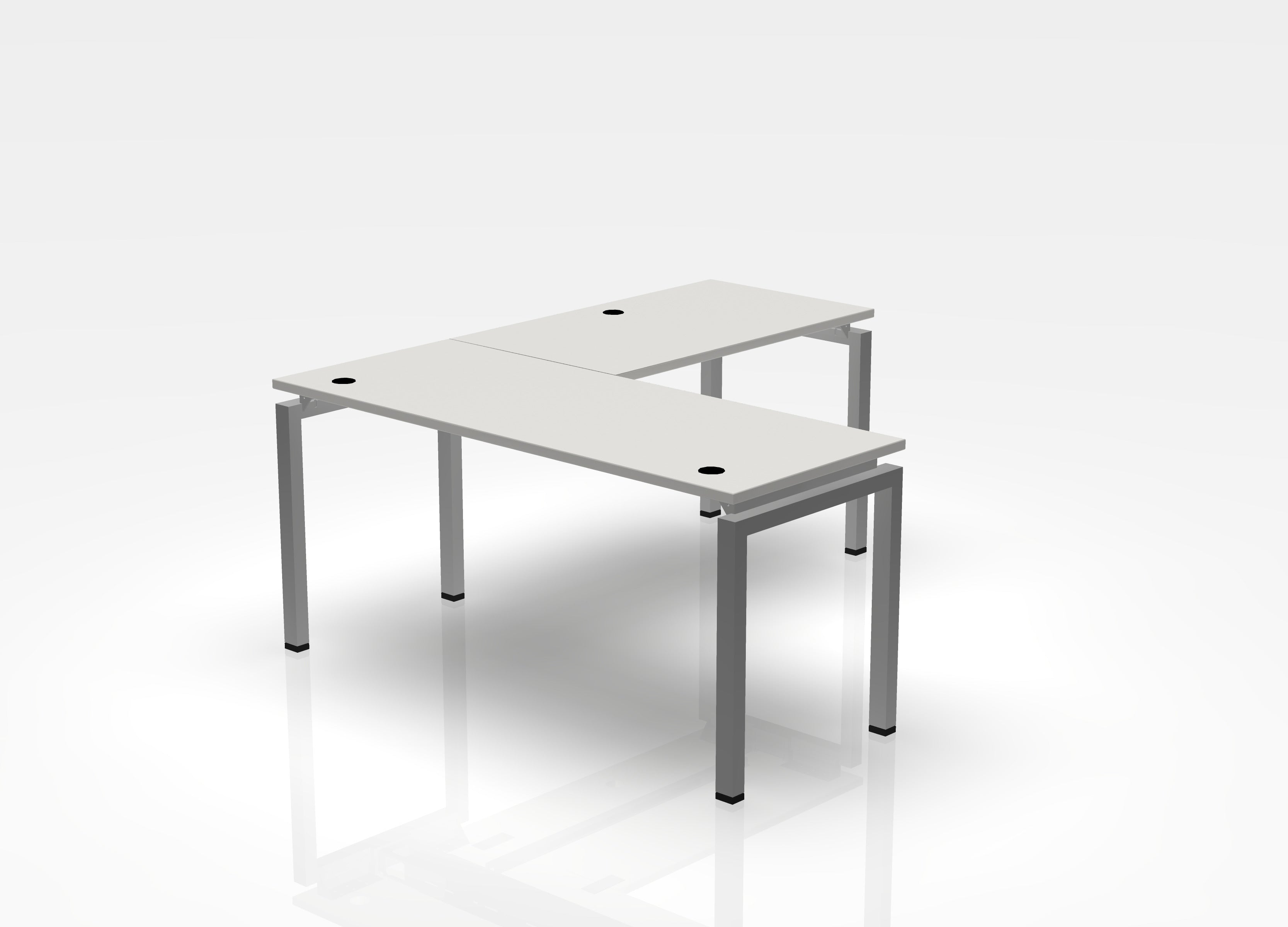 Blade Desk L-Shape - Right Return