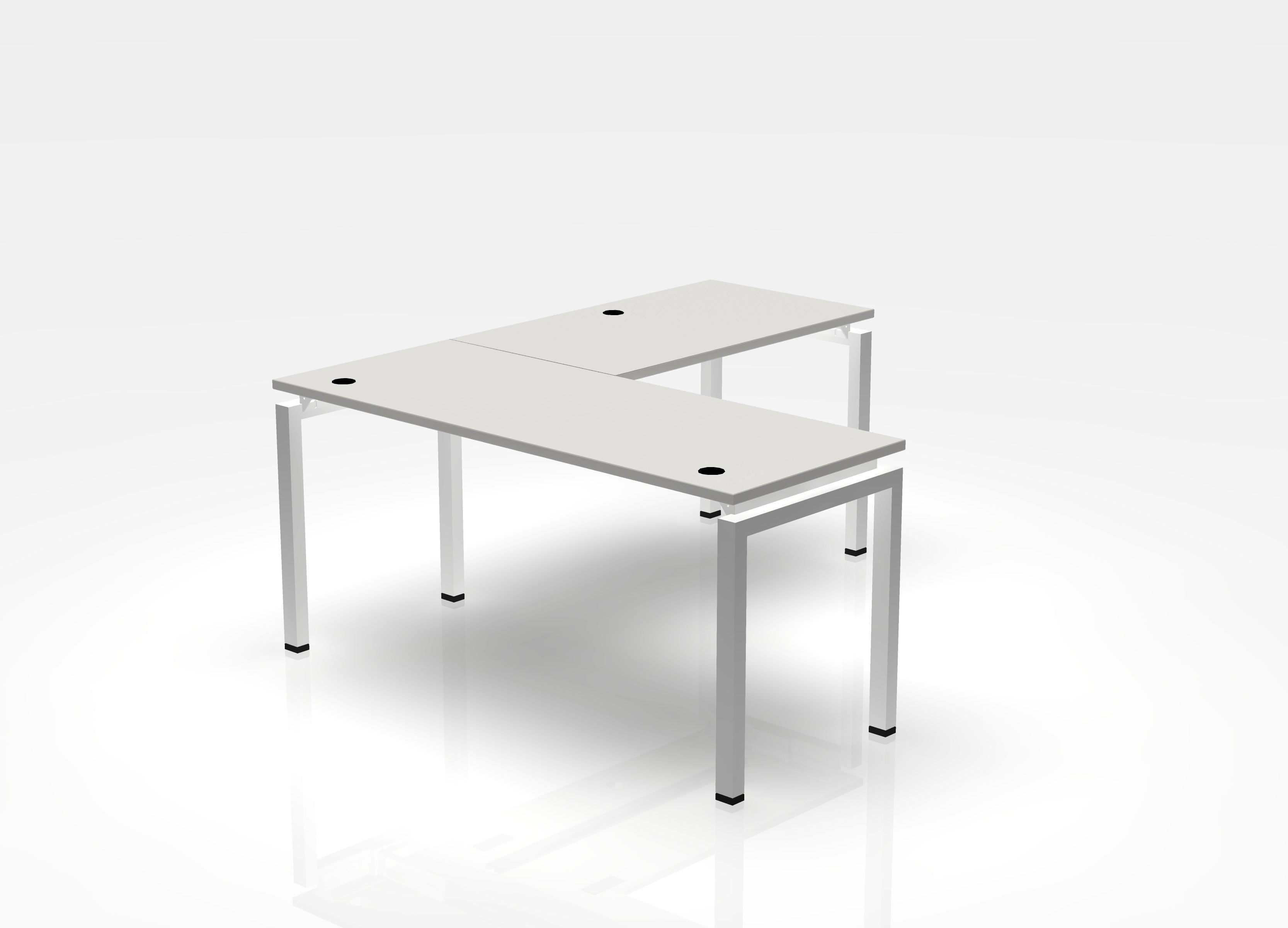 Blade Desk L-Shape - Right Return