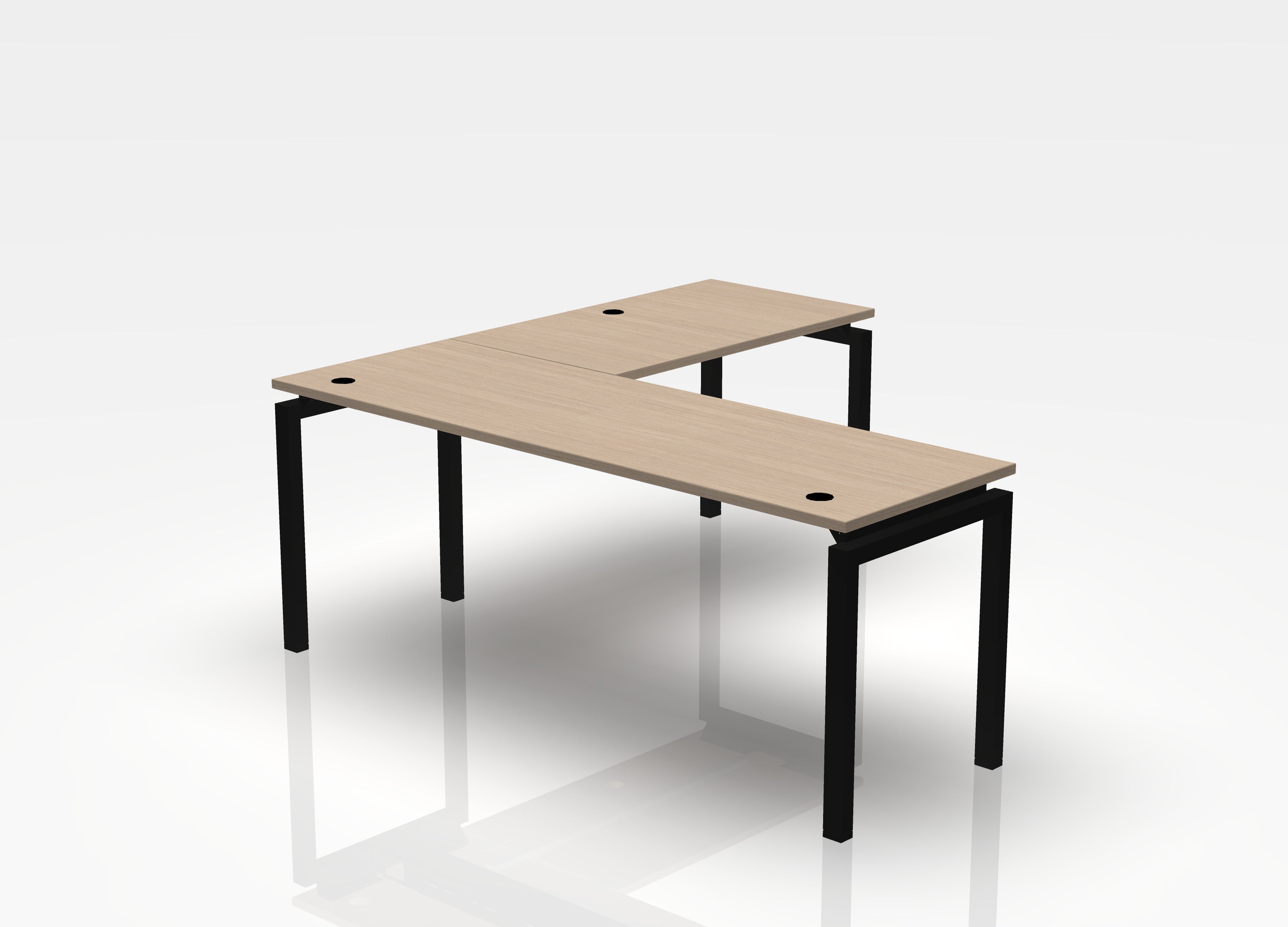 Blade Desk L-Shape - Right Return