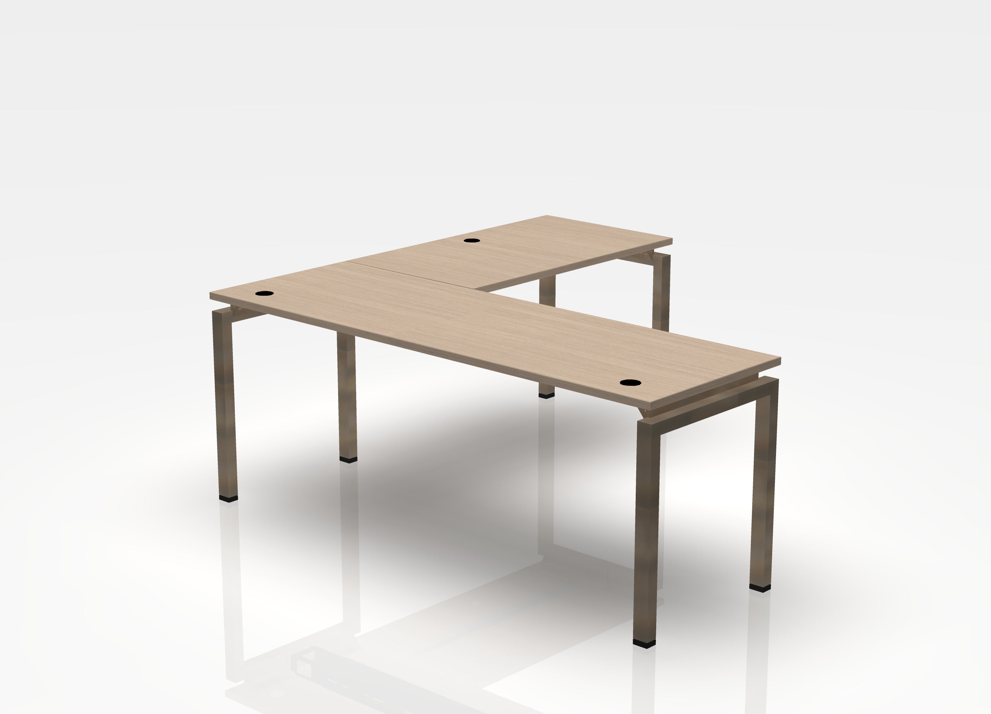 Blade Desk L-Shape - Right Return