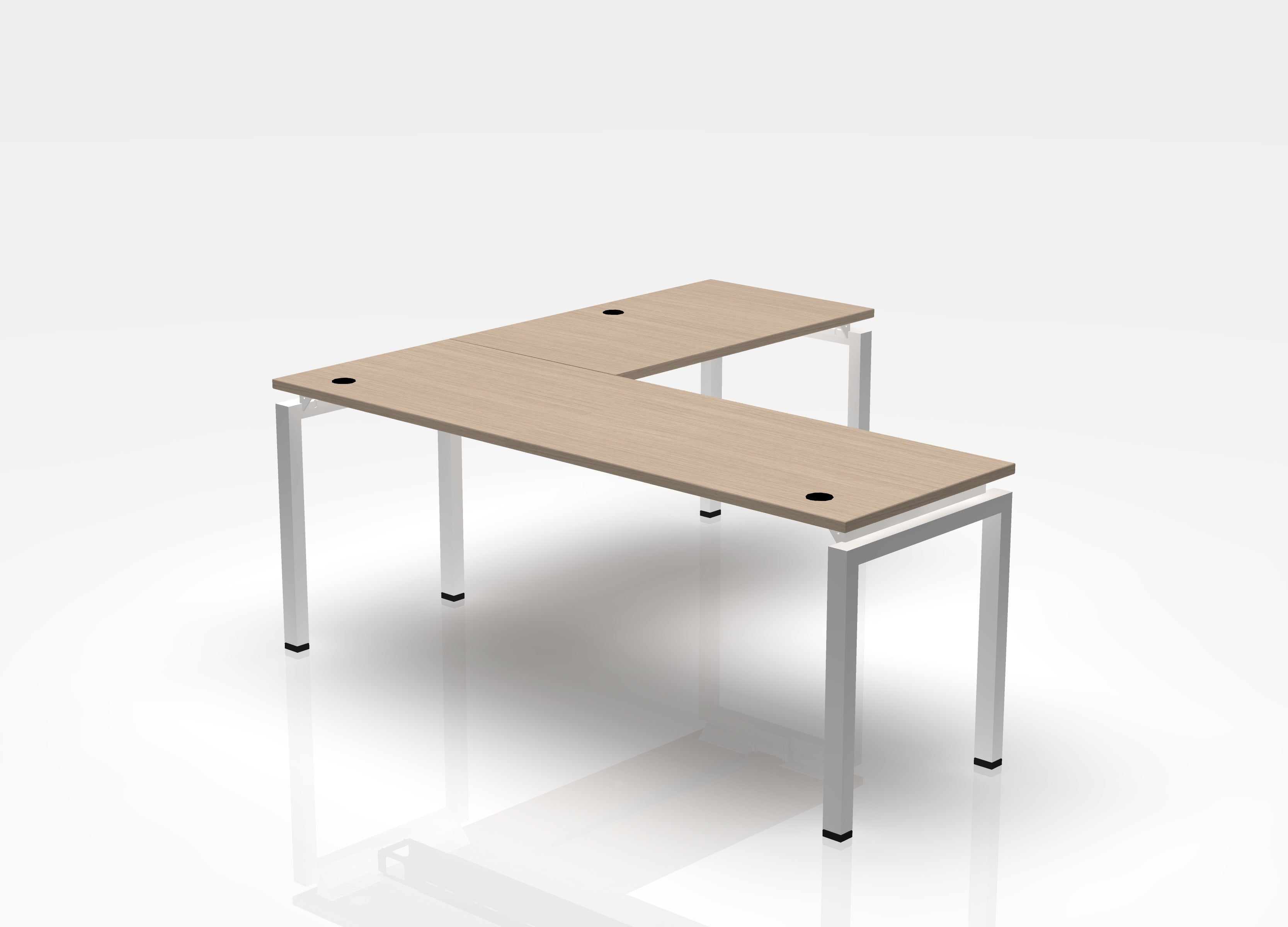 Blade Desk L-Shape - Right Return