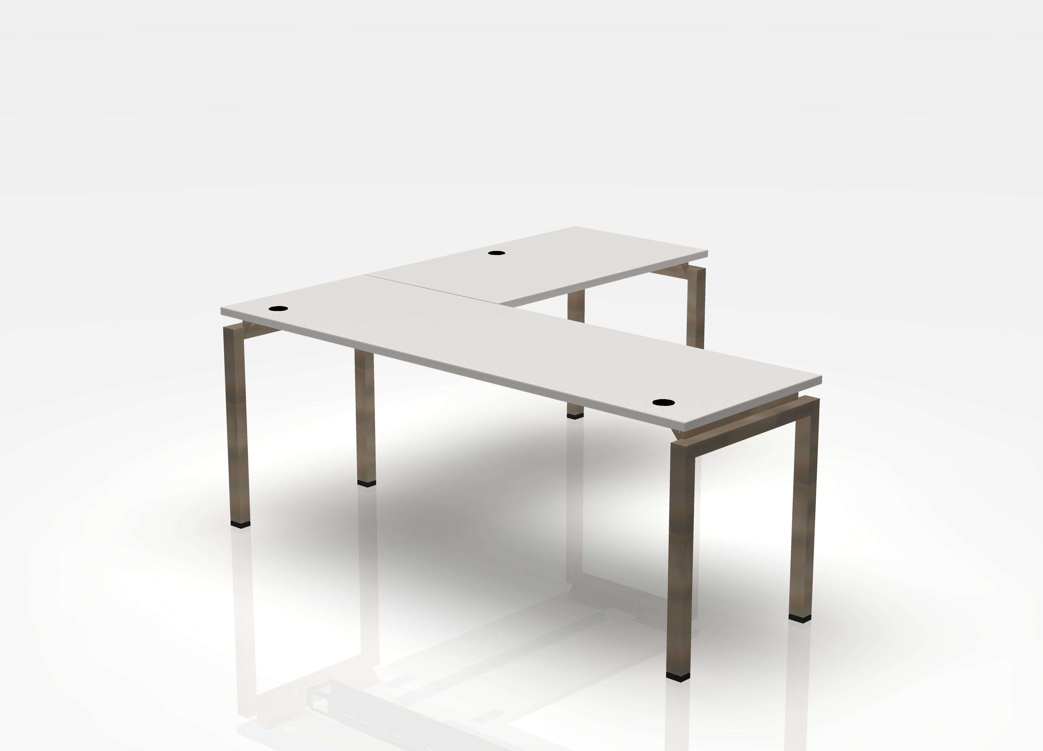 Blade Desk L-Shape - Right Return