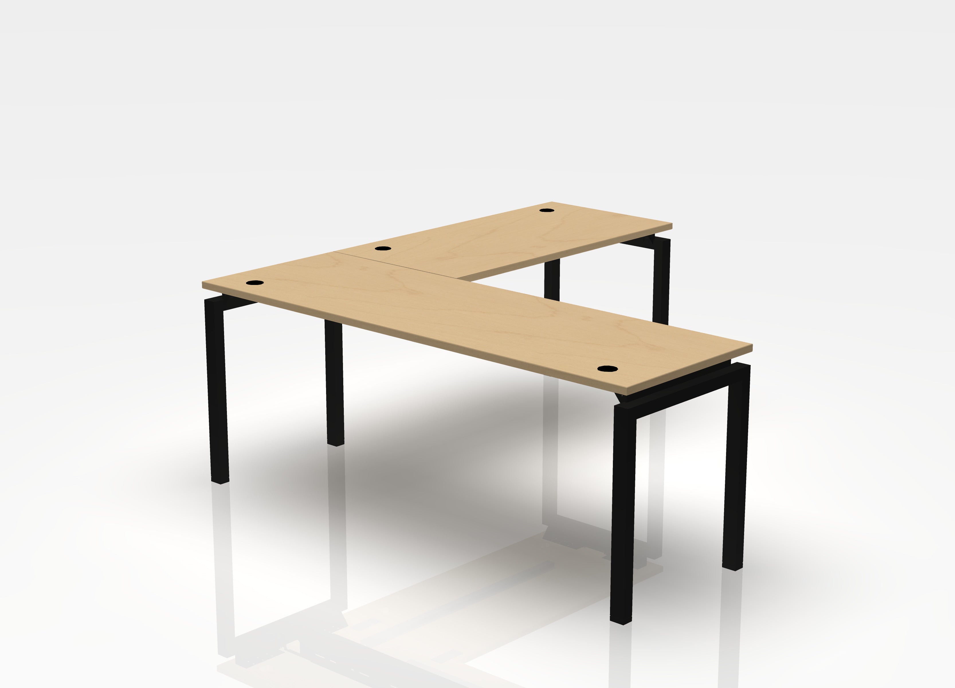 Blade Desk L-Shape - Right Return