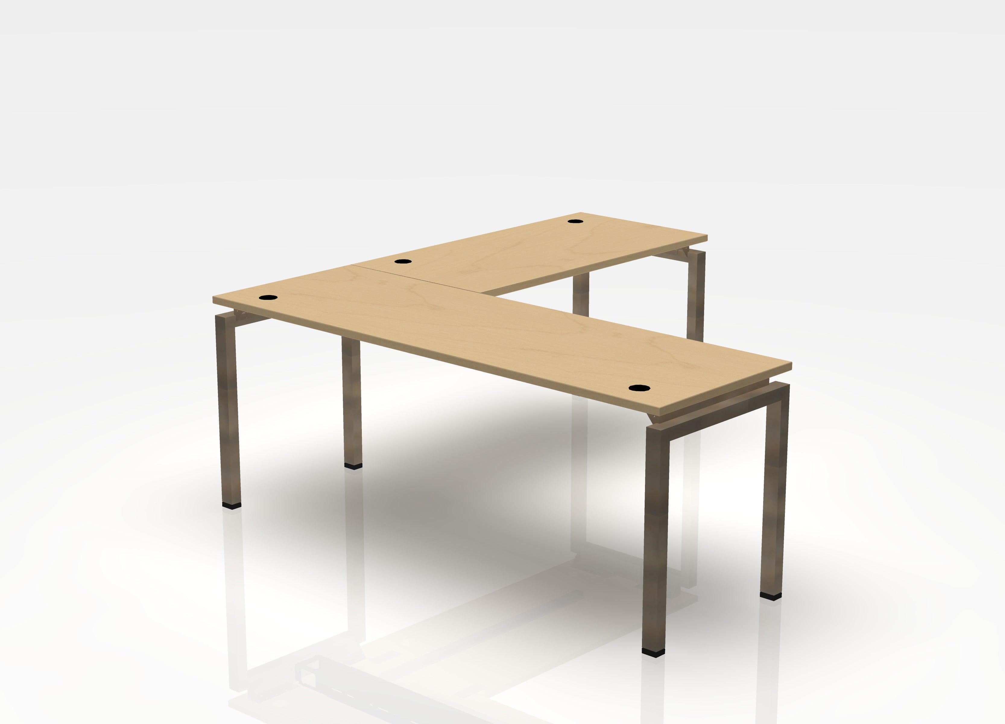 Blade Desk L-Shape - Right Return