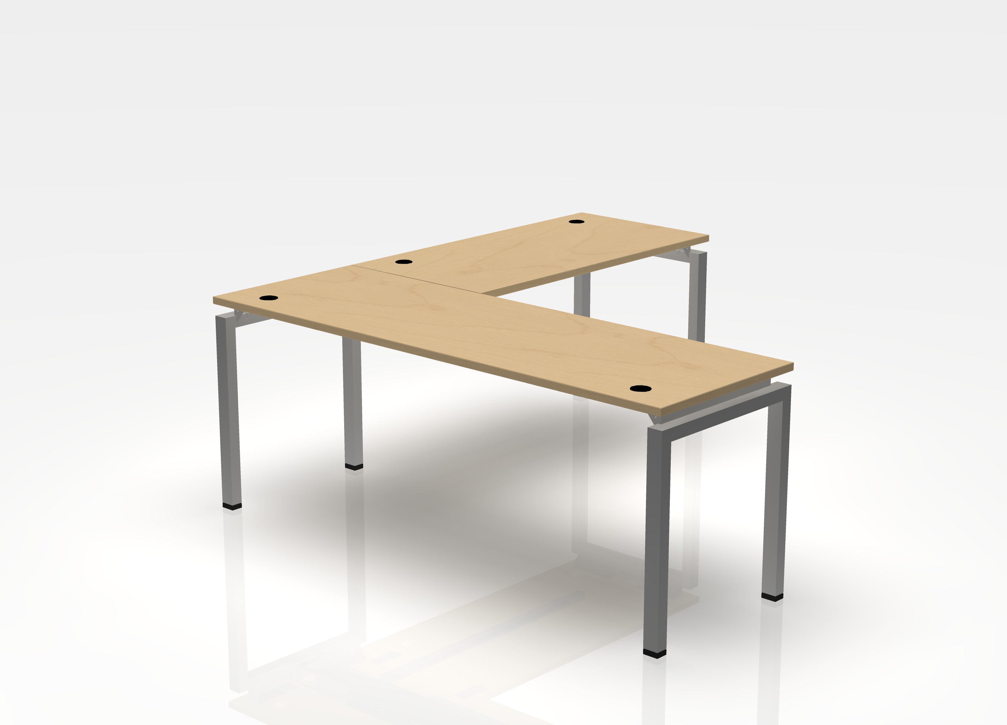 Blade Desk L-Shape - Right Return