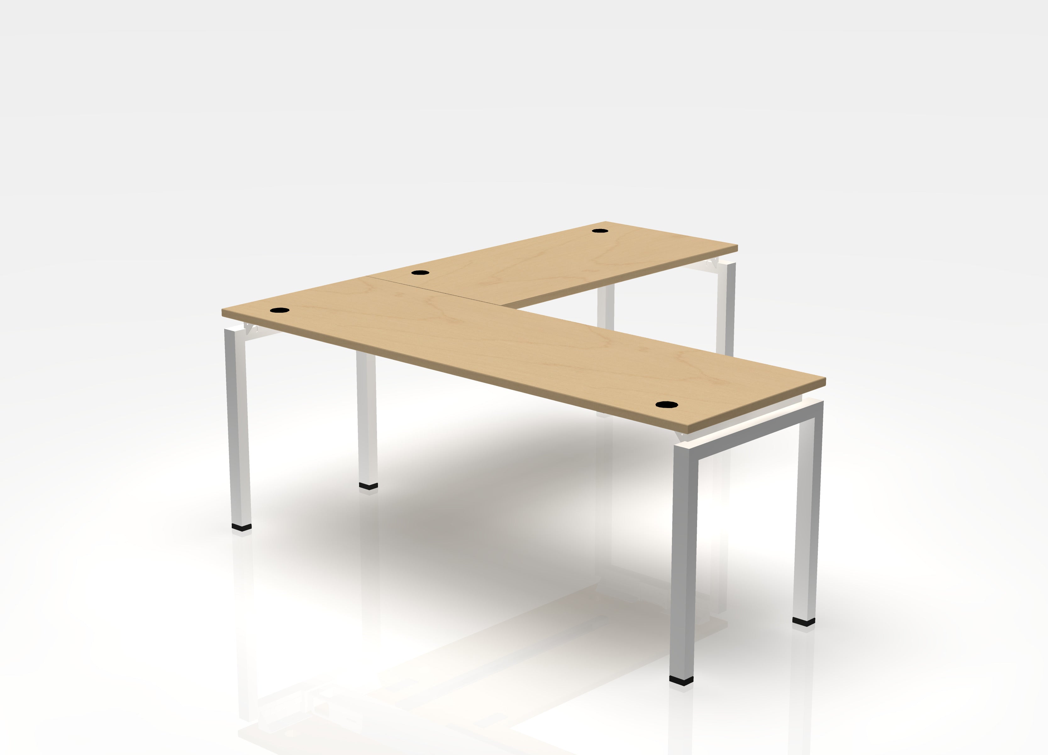 Blade Desk L-Shape - Right Return