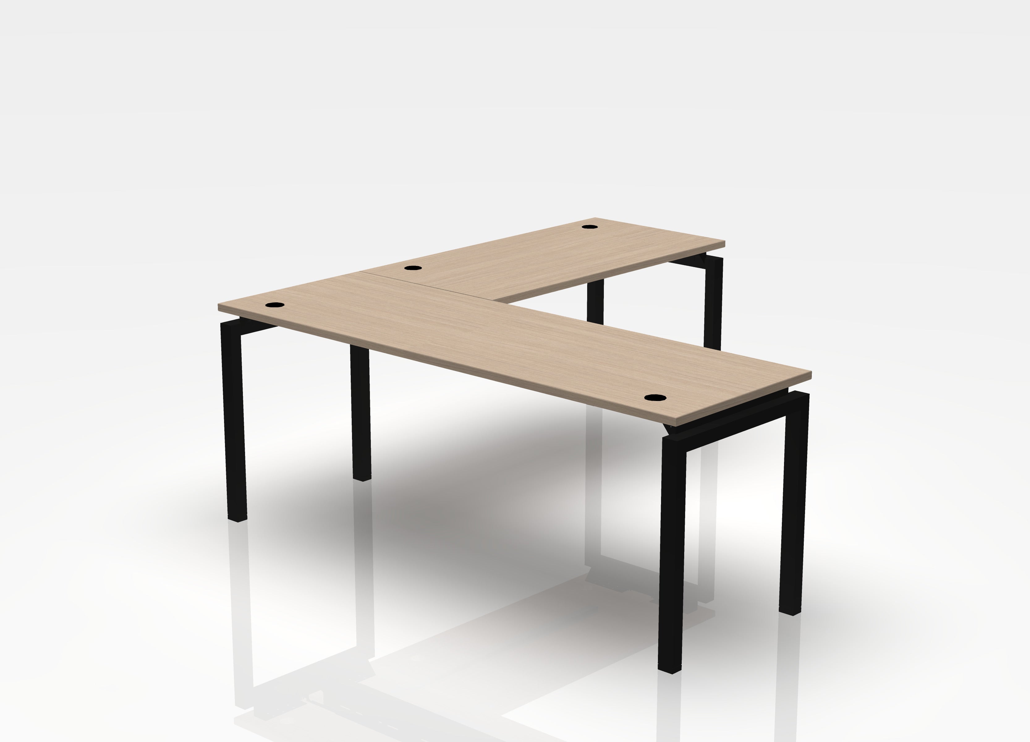 Blade Desk L-Shape - Right Return