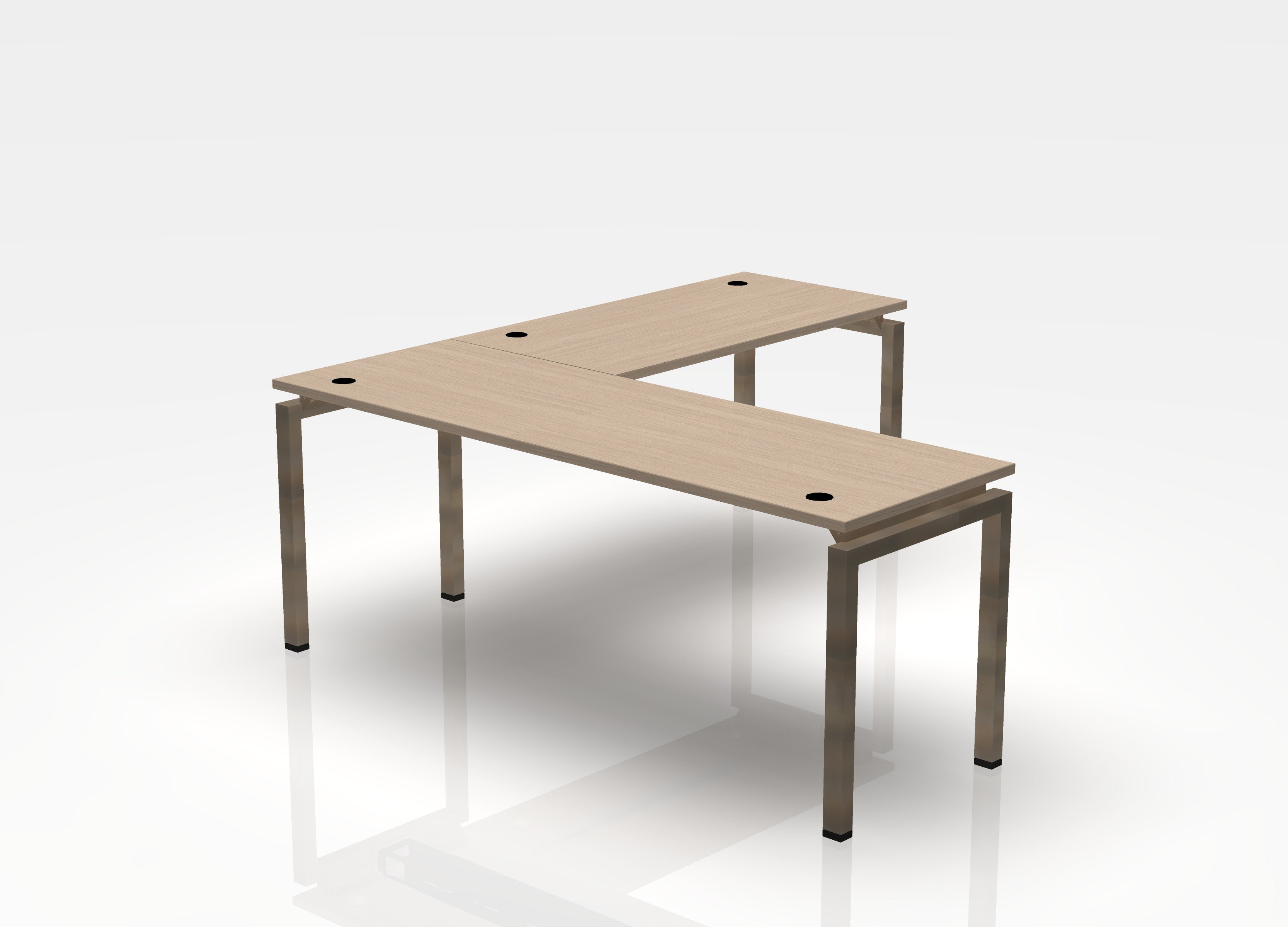 Blade Desk L-Shape - Right Return