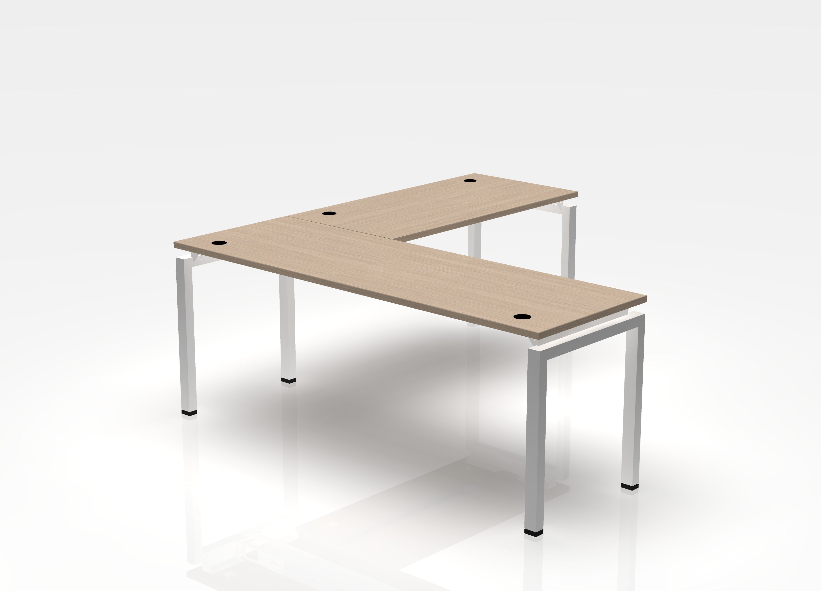 Blade Desk L-Shape - Left Return