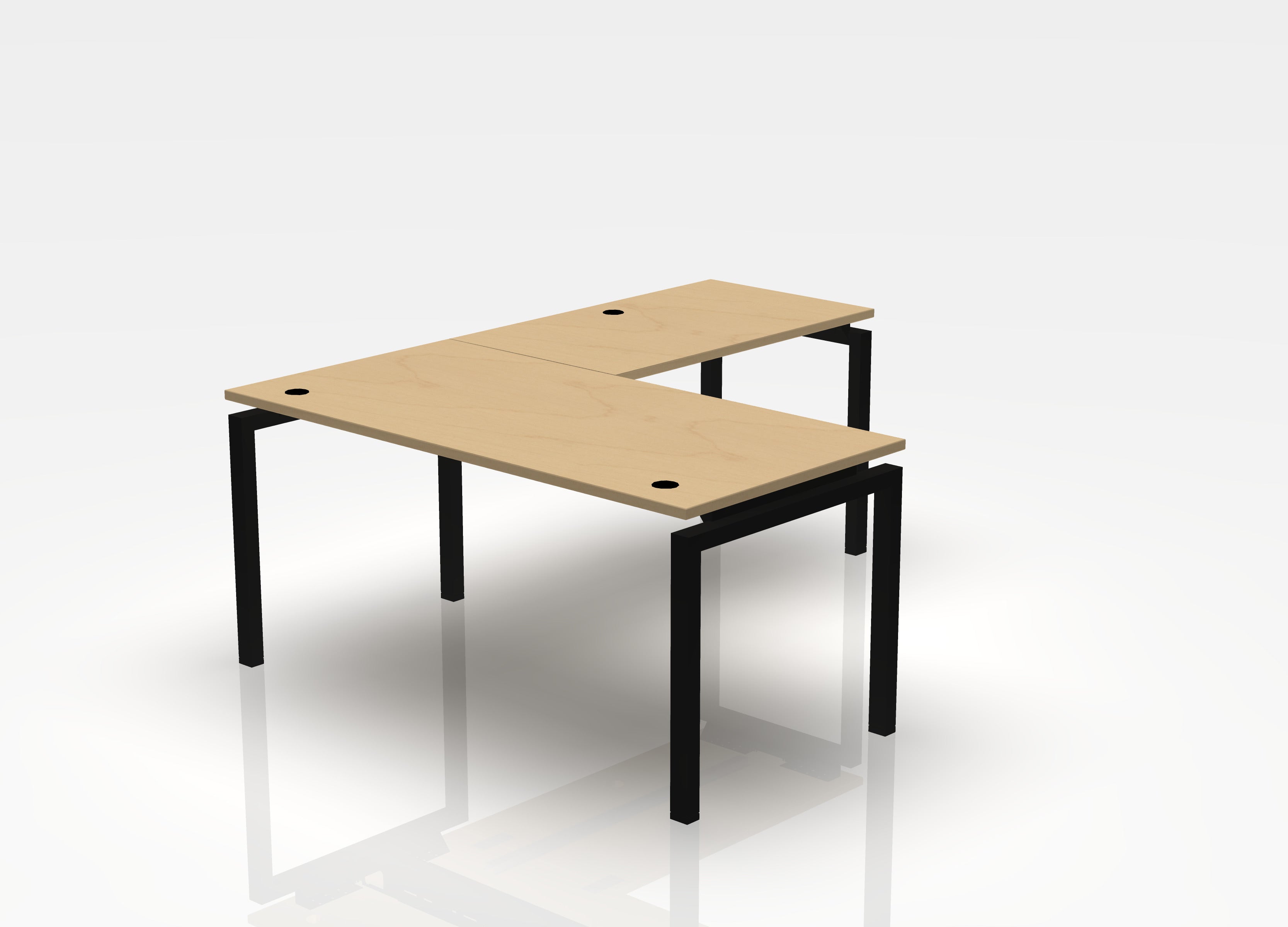 Blade Desk L-Shape - Right Return