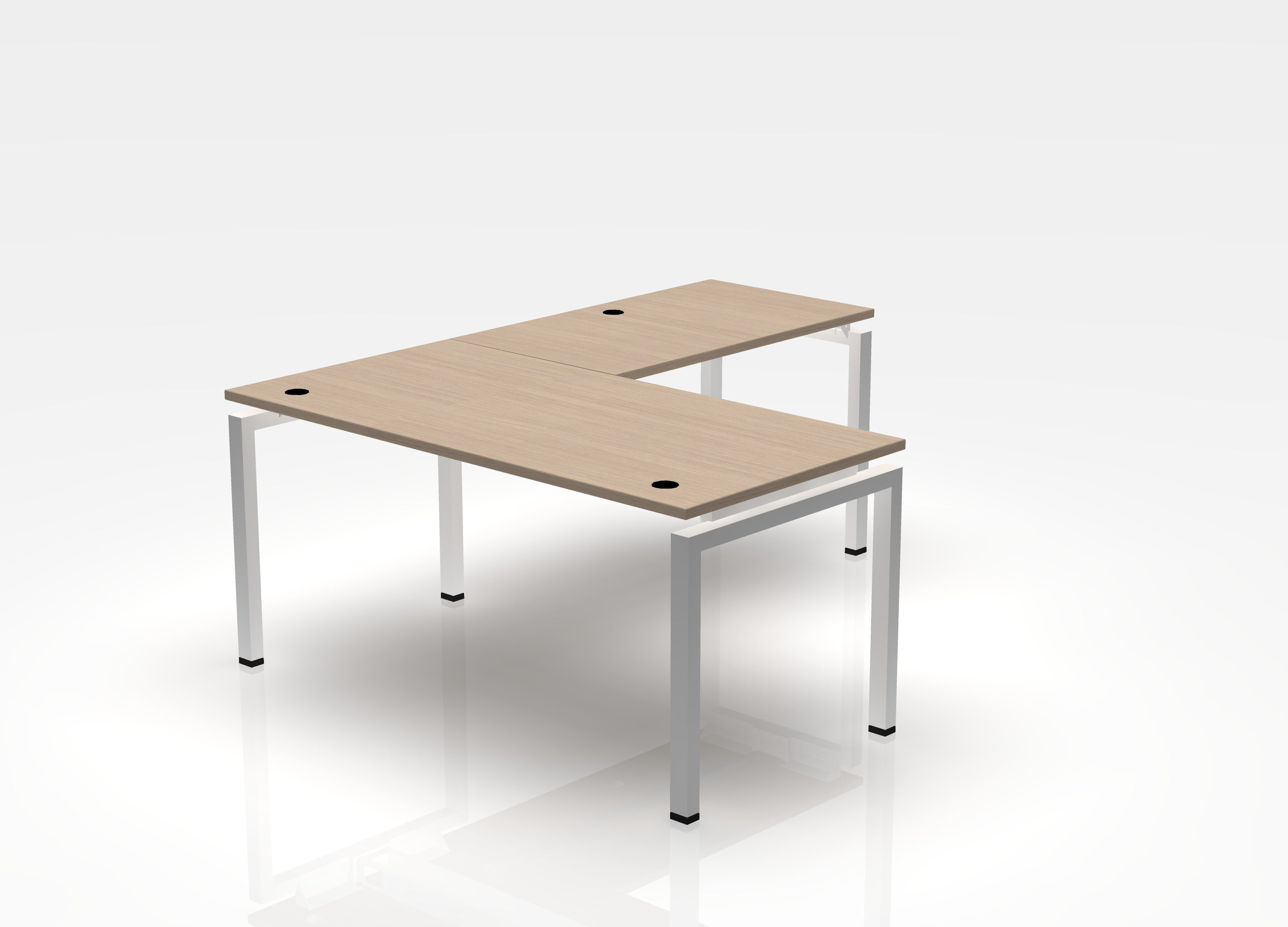 Blade Desk L-Shape - Left Return