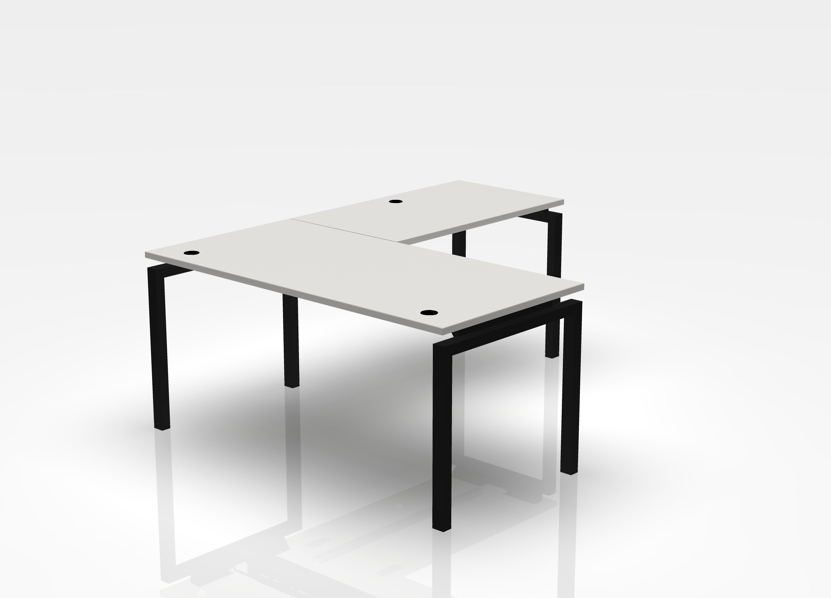 Blade Desk L-Shape - Right Return