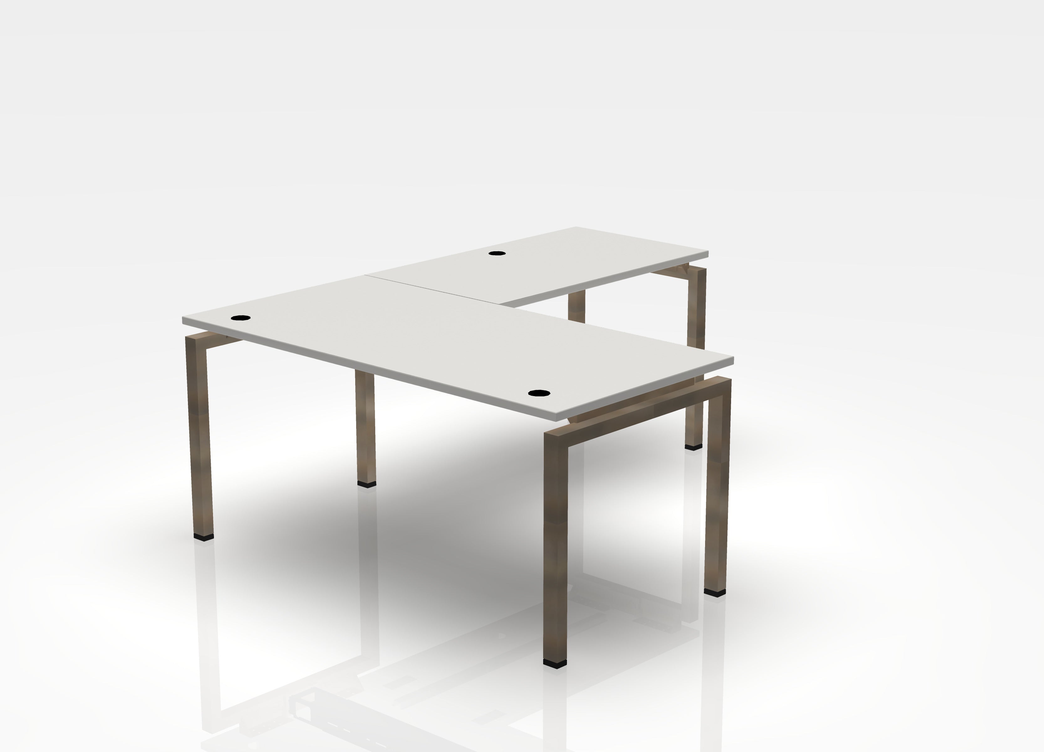 Blade Desk L-Shape - Left Return