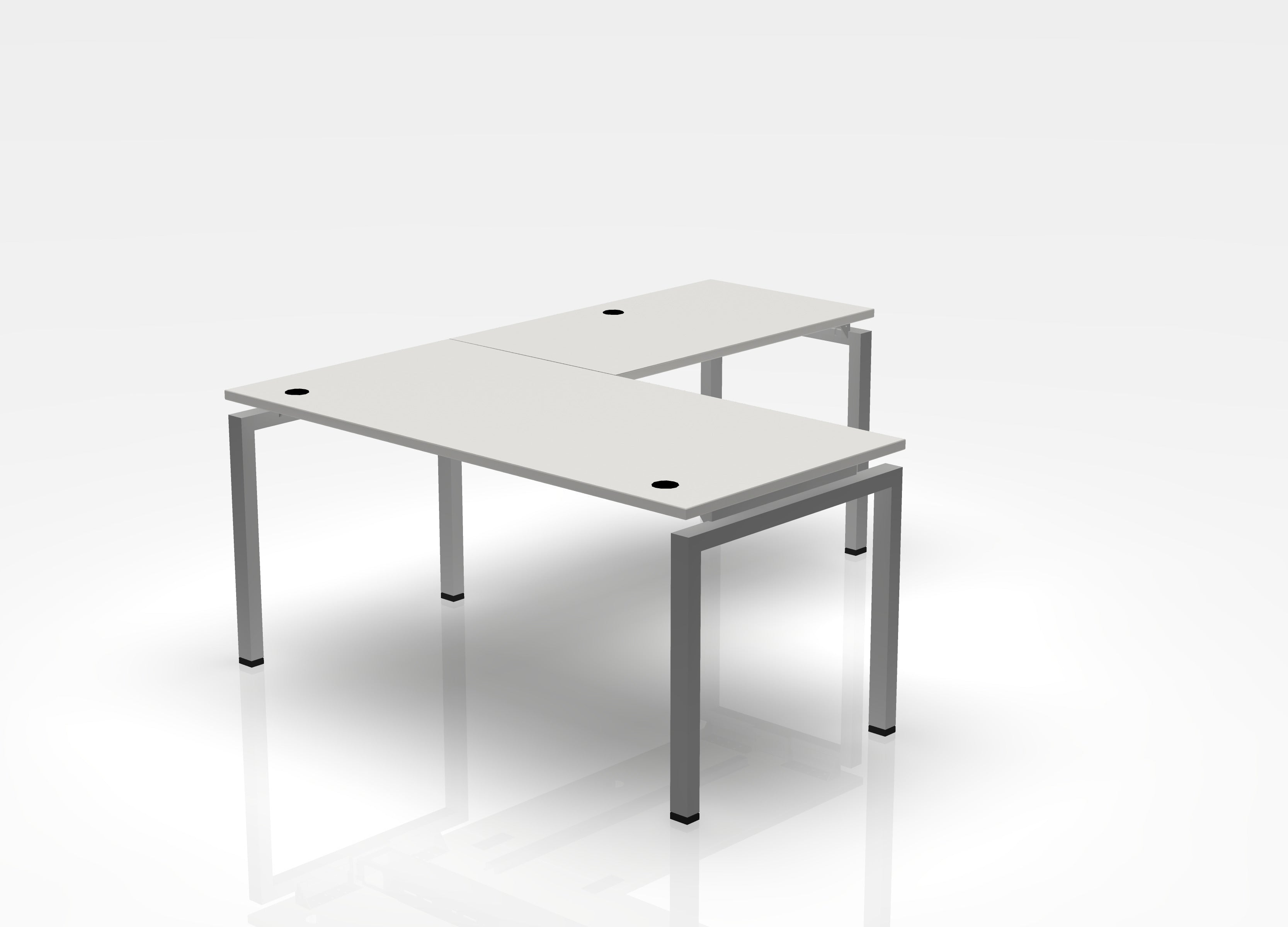 Blade Desk L-Shape - Right Return