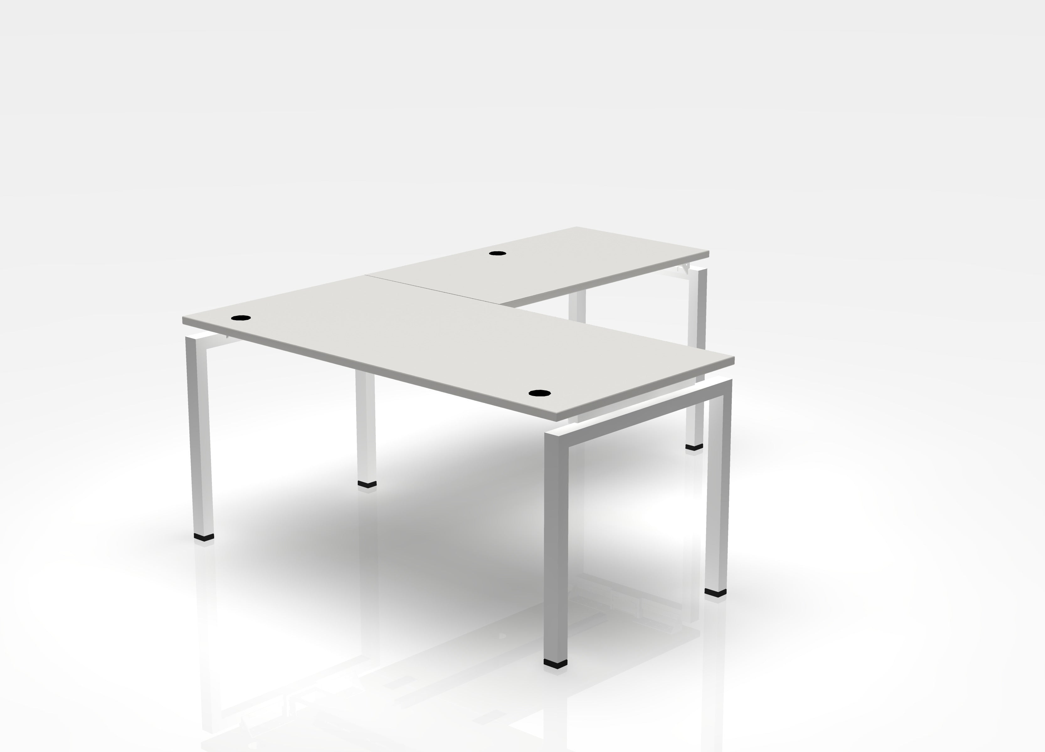 Blade Desk L-Shape - Right Return