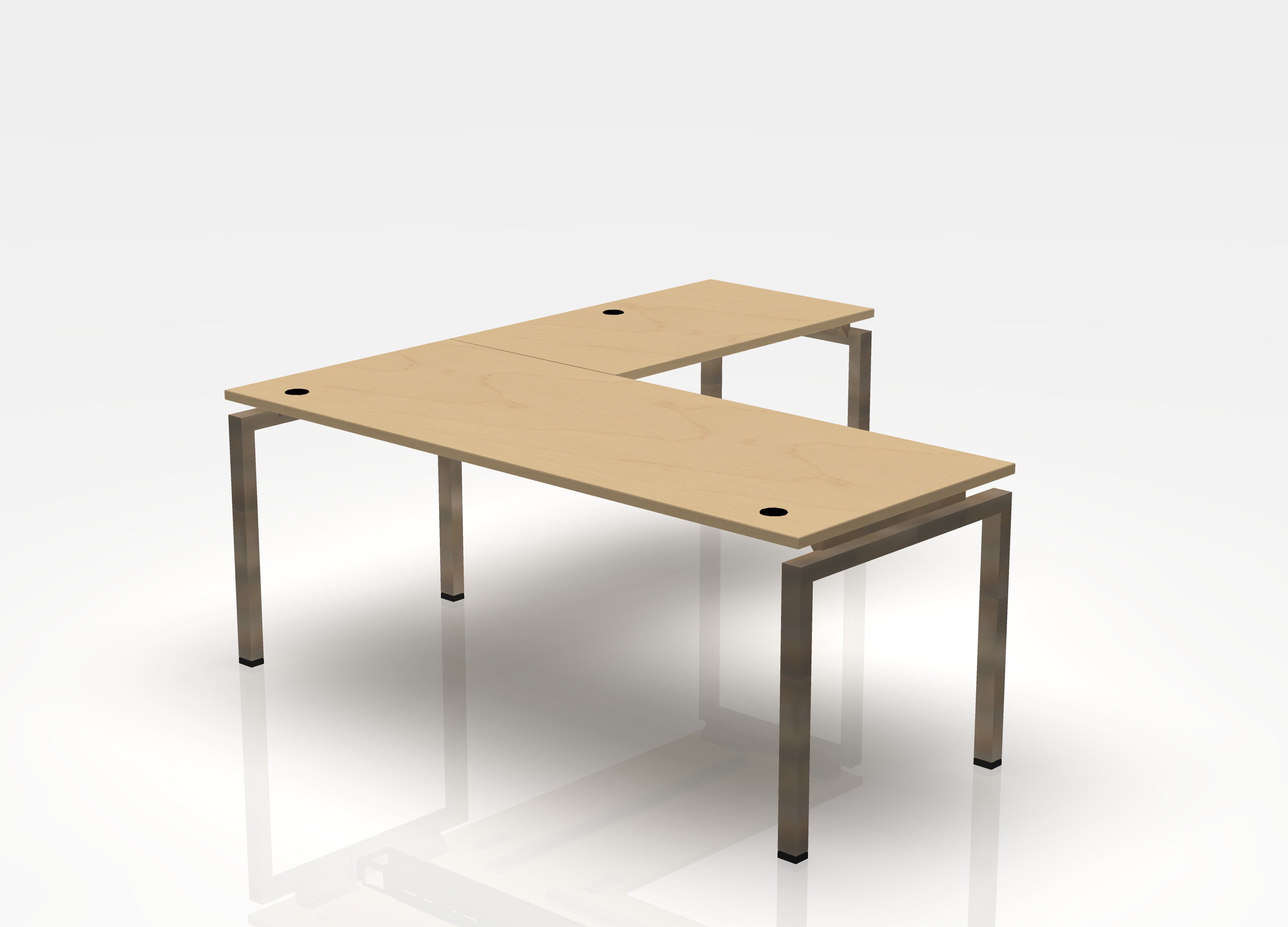 Blade Desk L-Shape - Right Return