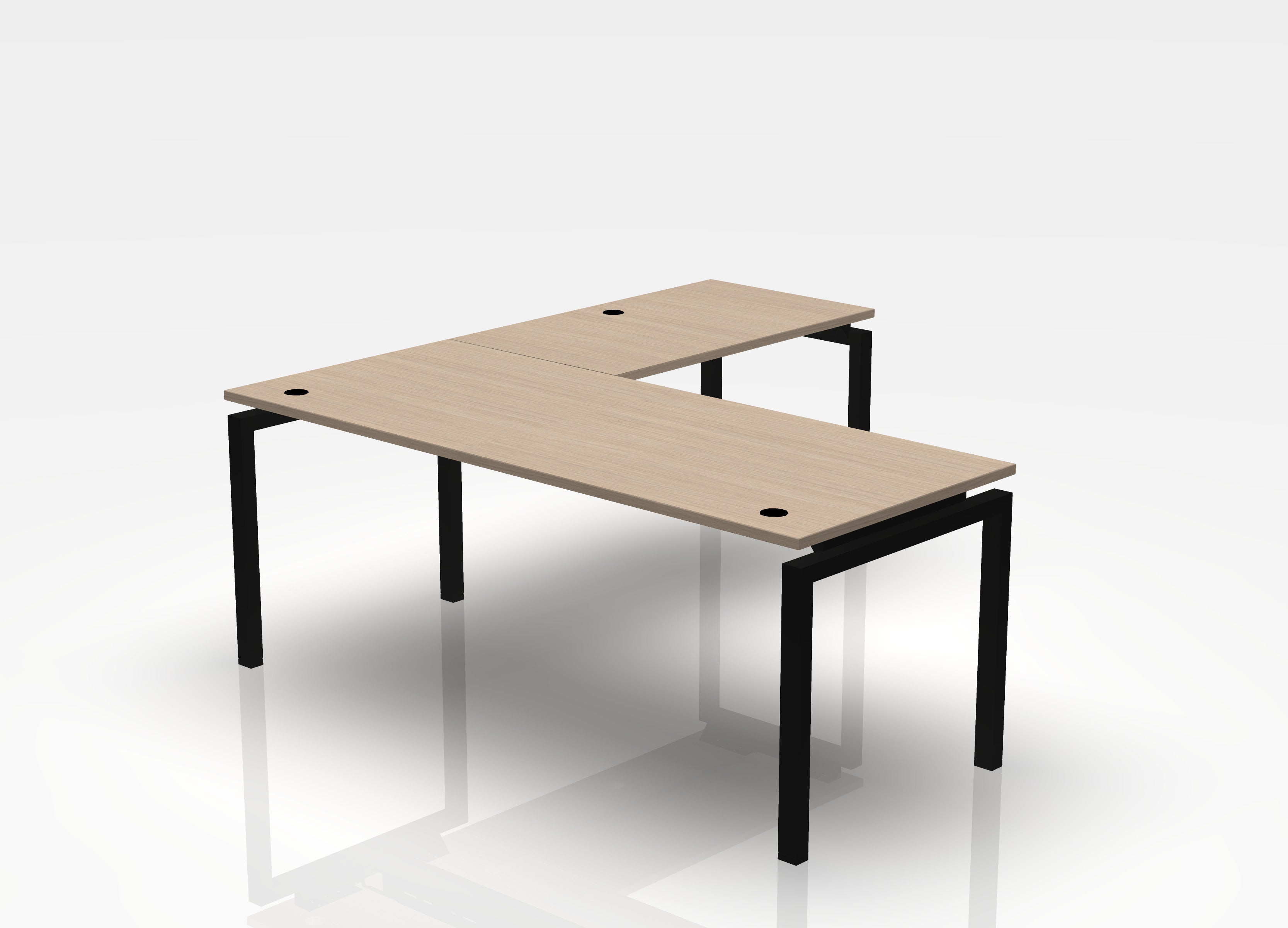 Blade Desk L-Shape - Left Return