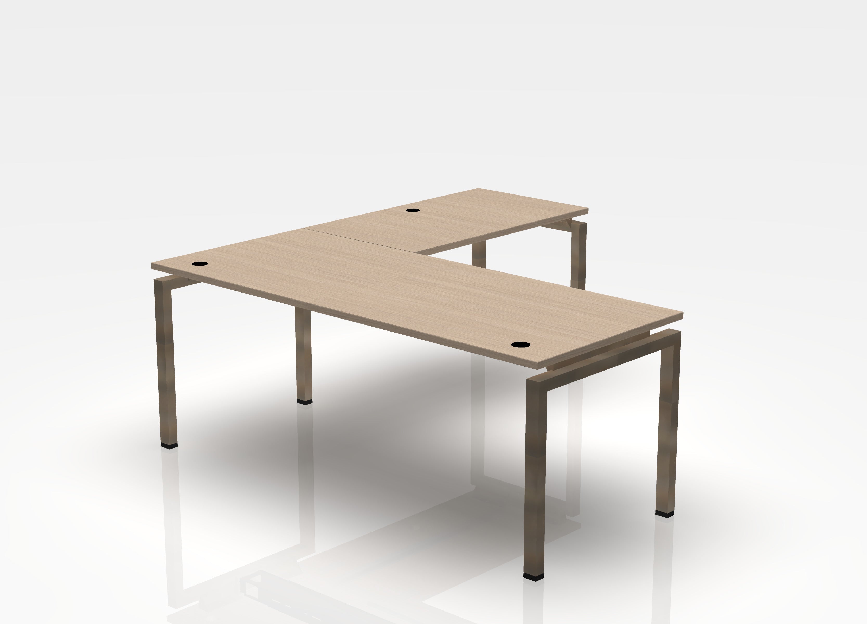 Blade Desk L-Shape - Right Return