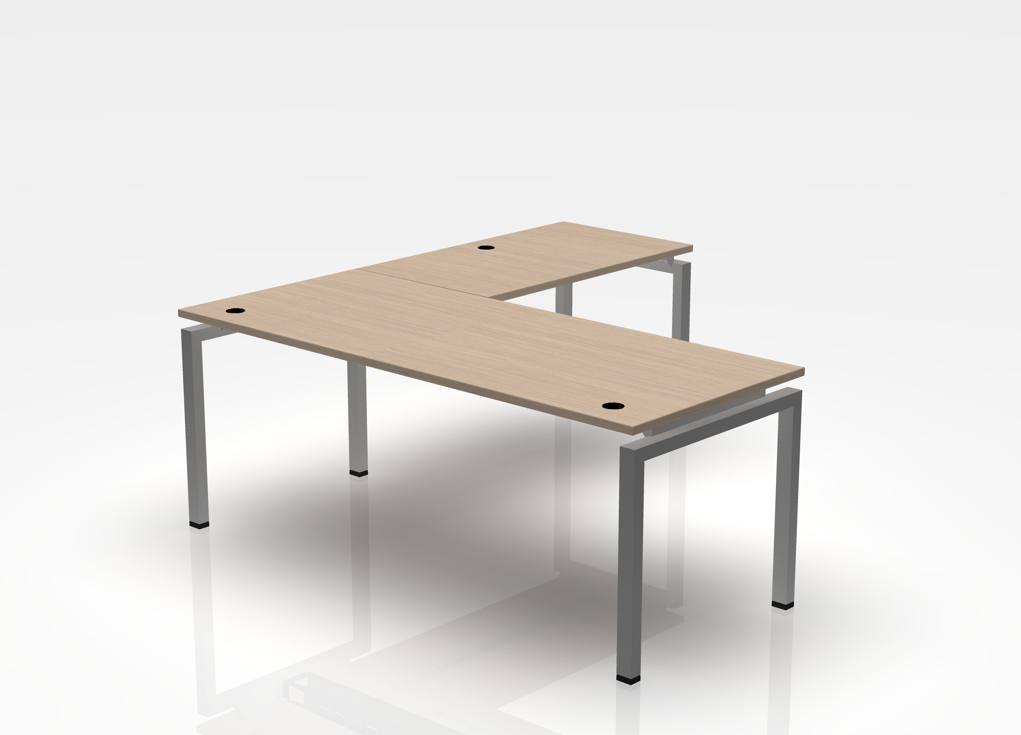 Blade Desk L-Shape - Left Return