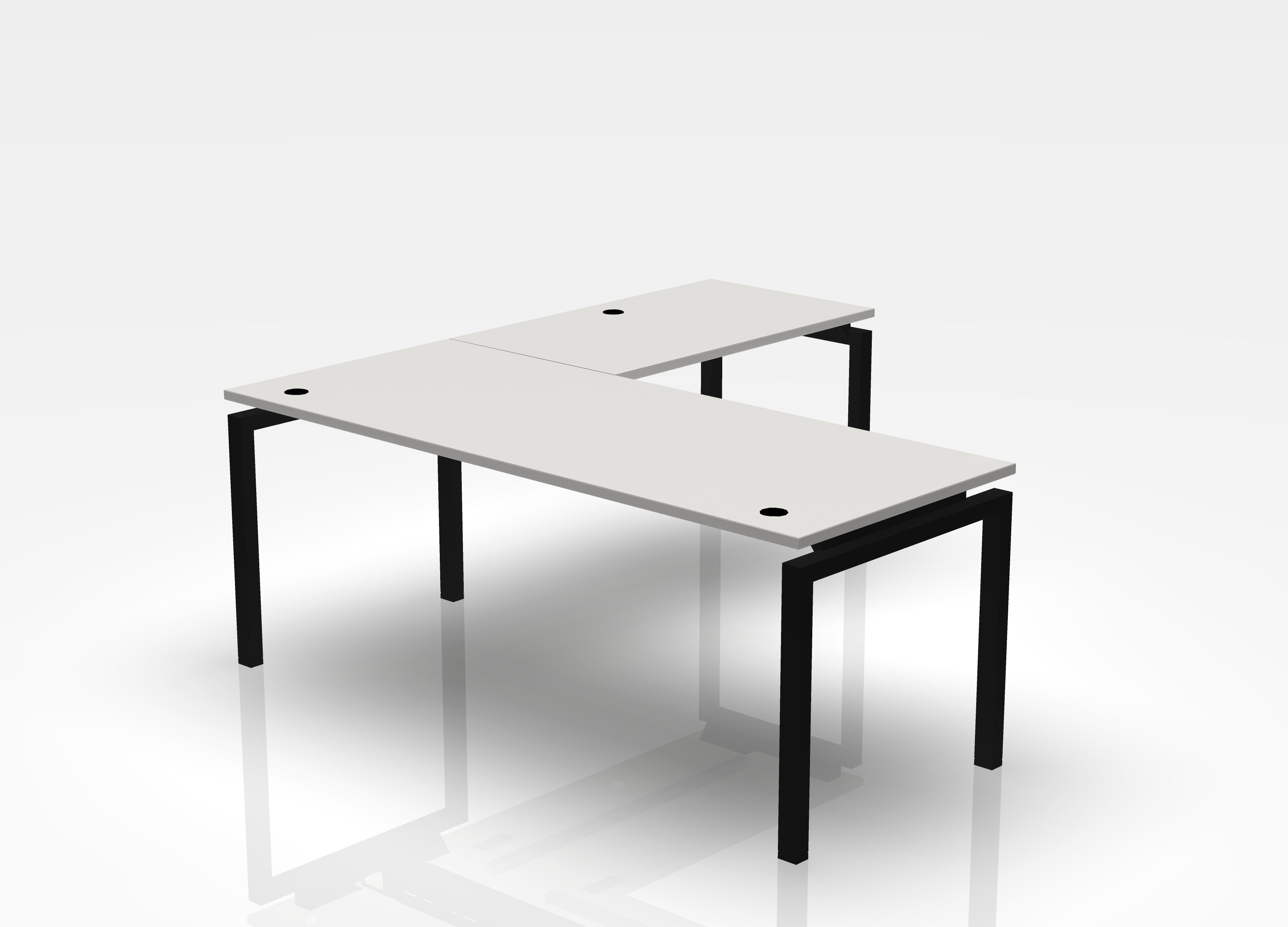 Blade Desk L-Shape - Right Return