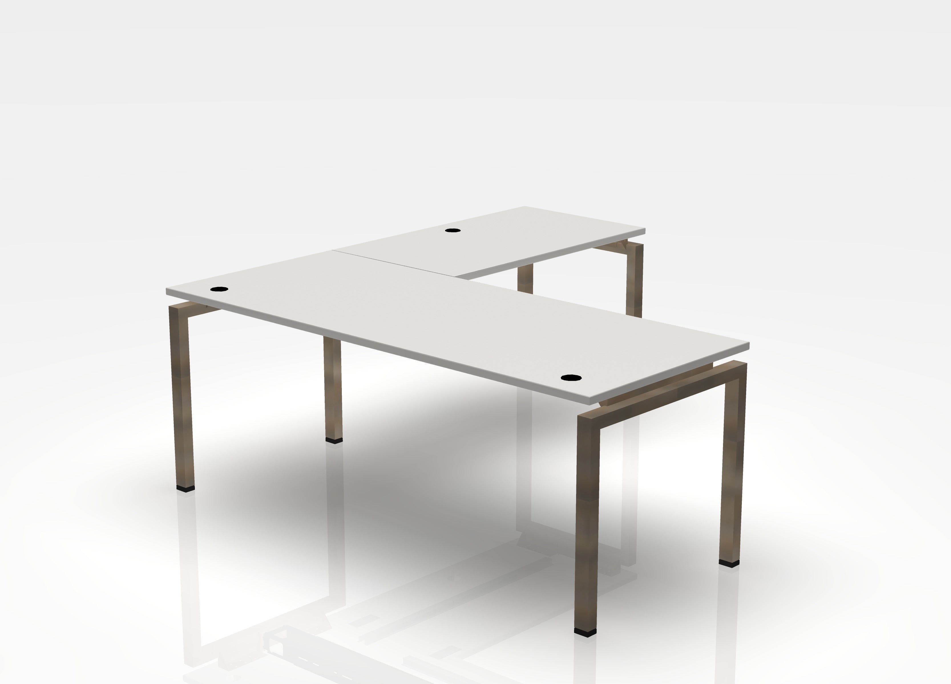 Blade Desk L-Shape - Right Return