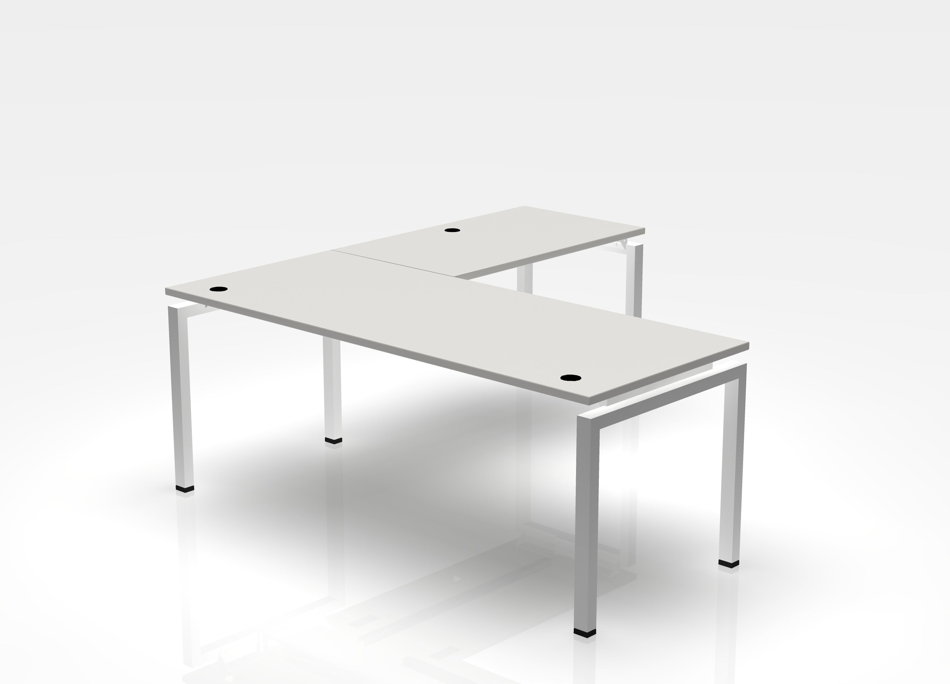 Blade Desk L-Shape - Right Return