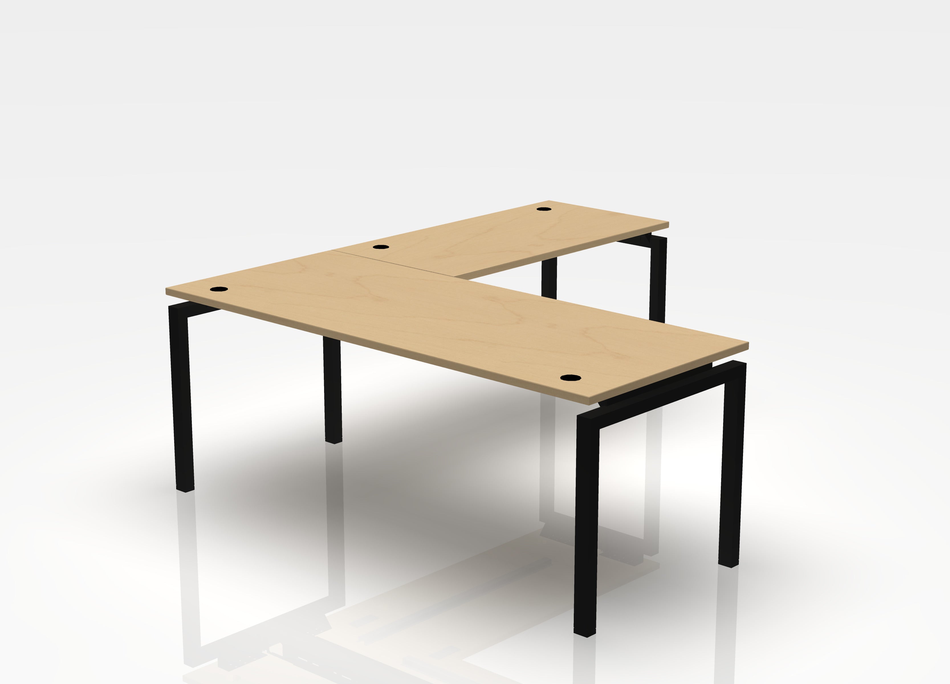 Blade Desk L-Shape - Right Return