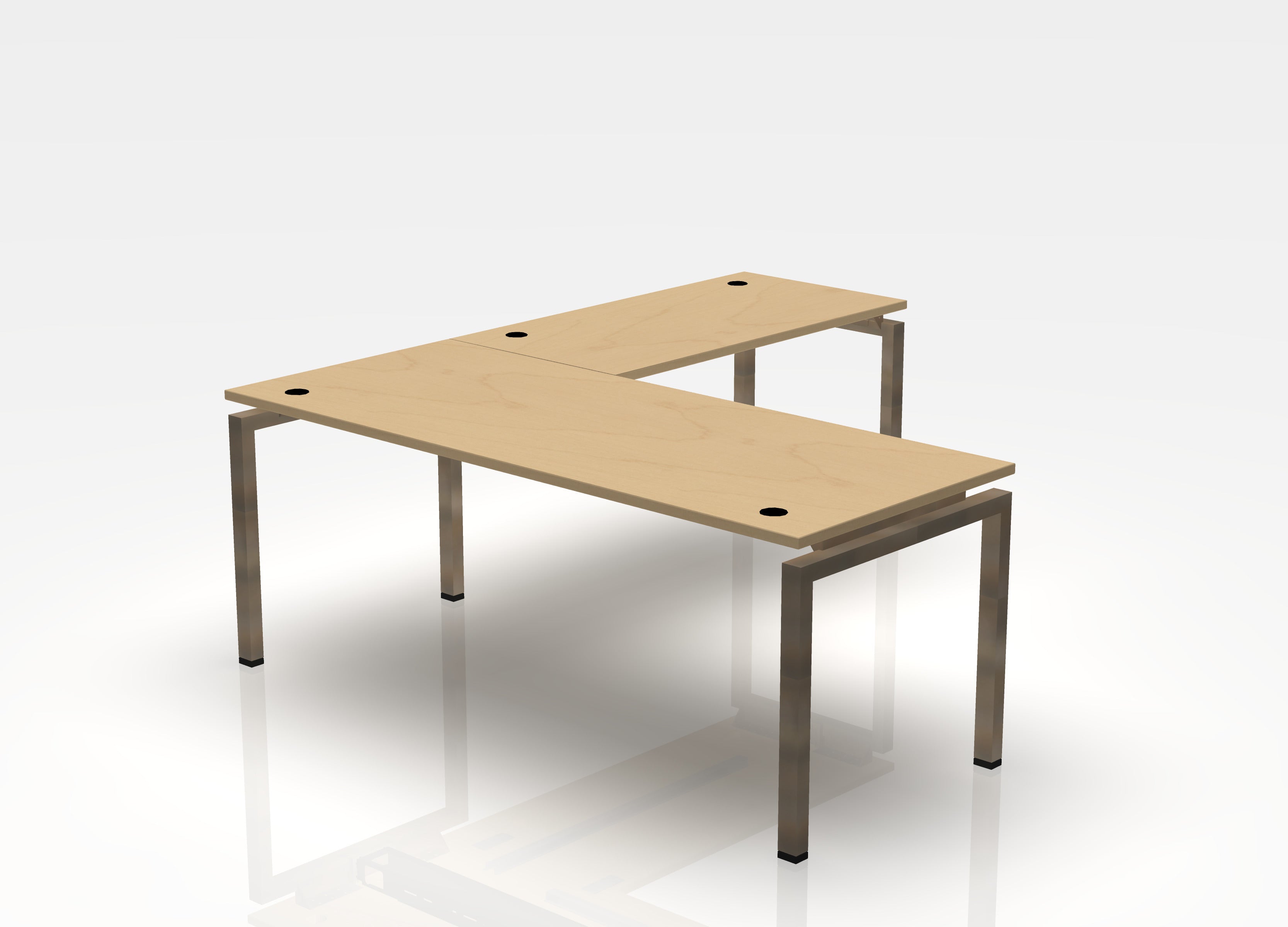 Blade Desk L-Shape - Right Return