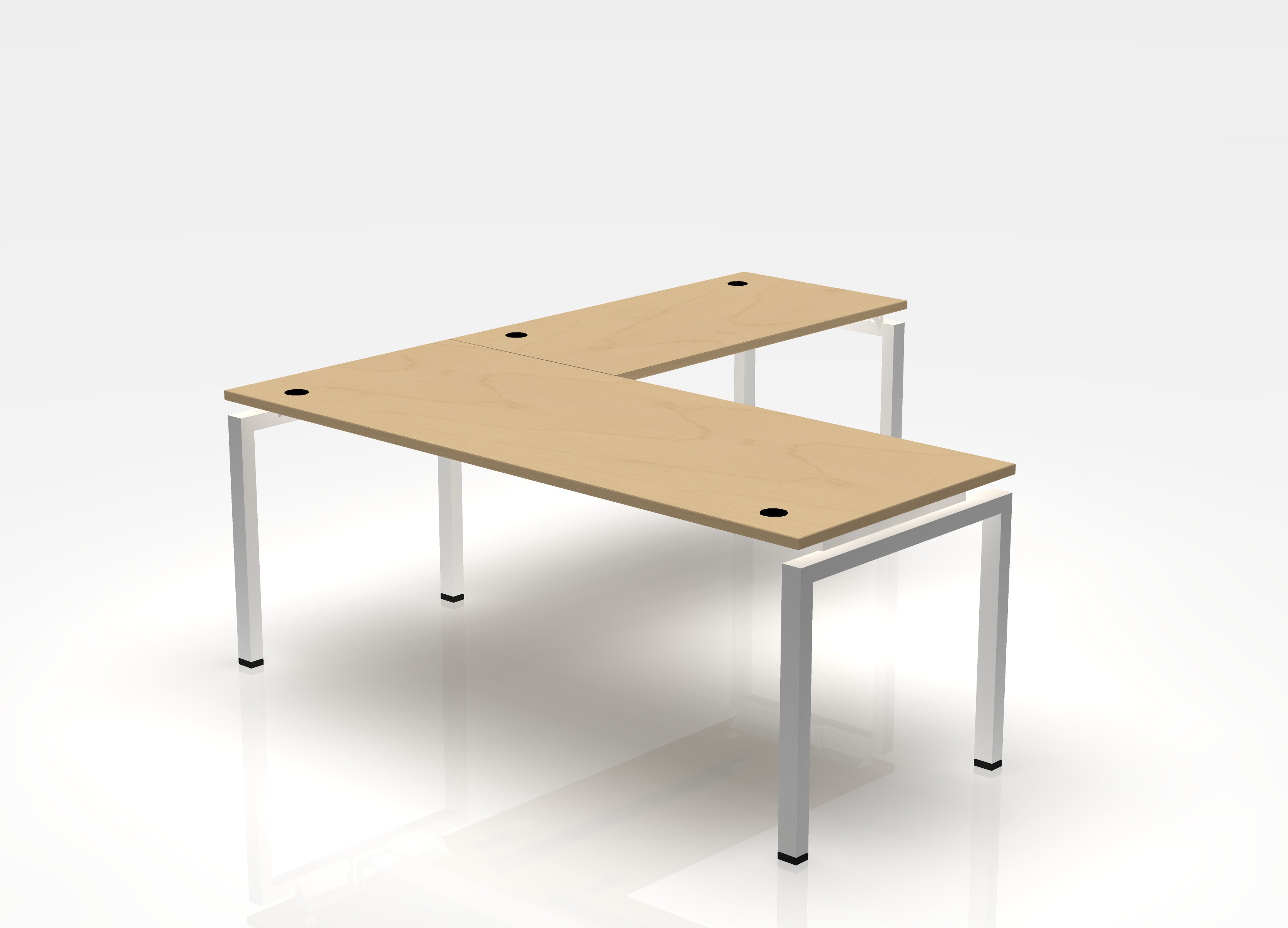 Blade Desk L-Shape - Right Return